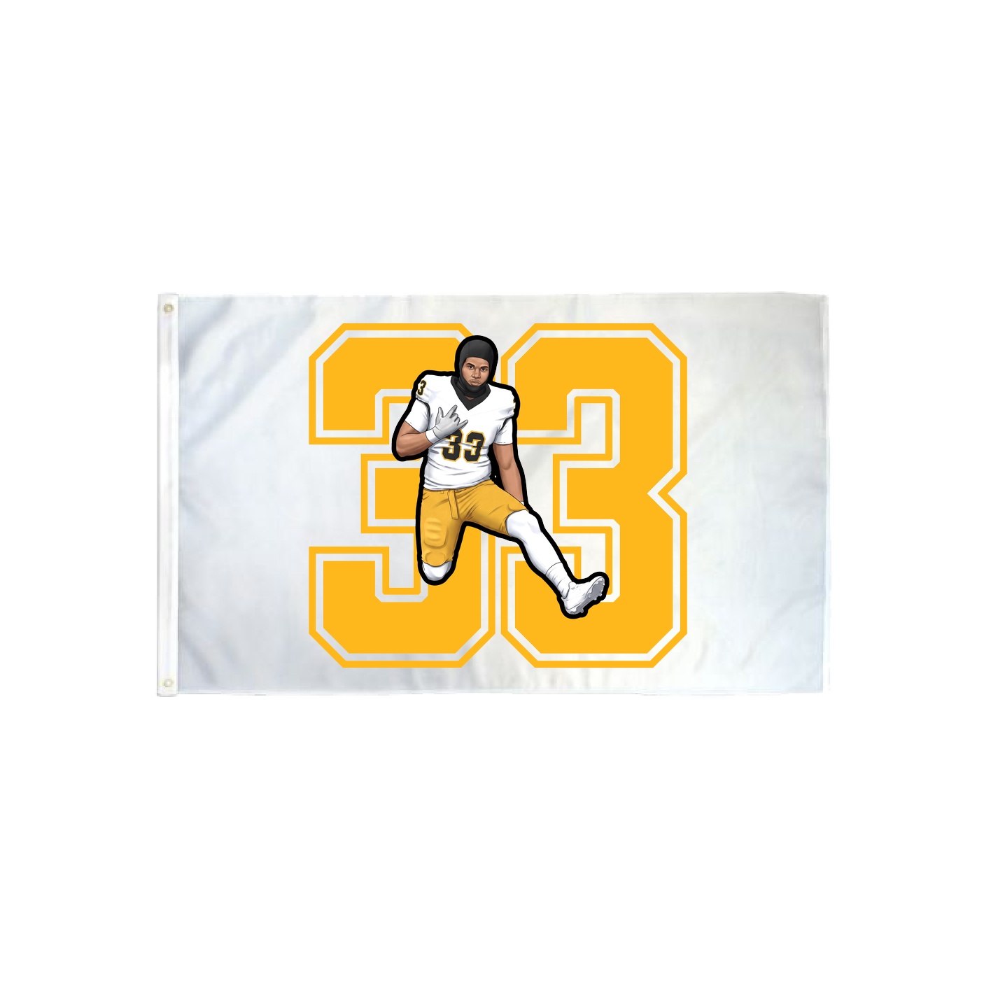 3x5 Flag — Number in Classic