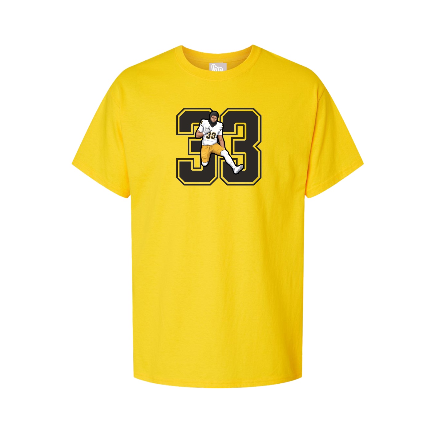 Tee — Number in Gold