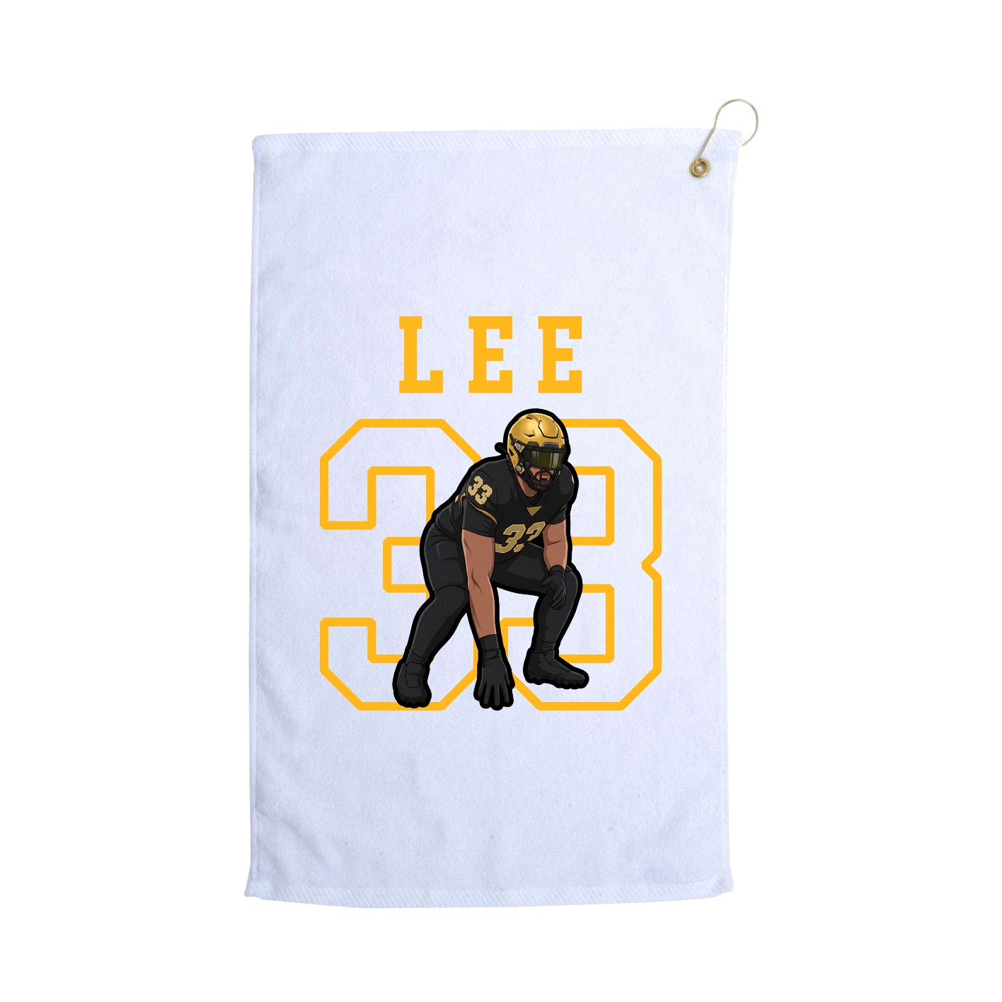 Golf Towel — Shirsey in White