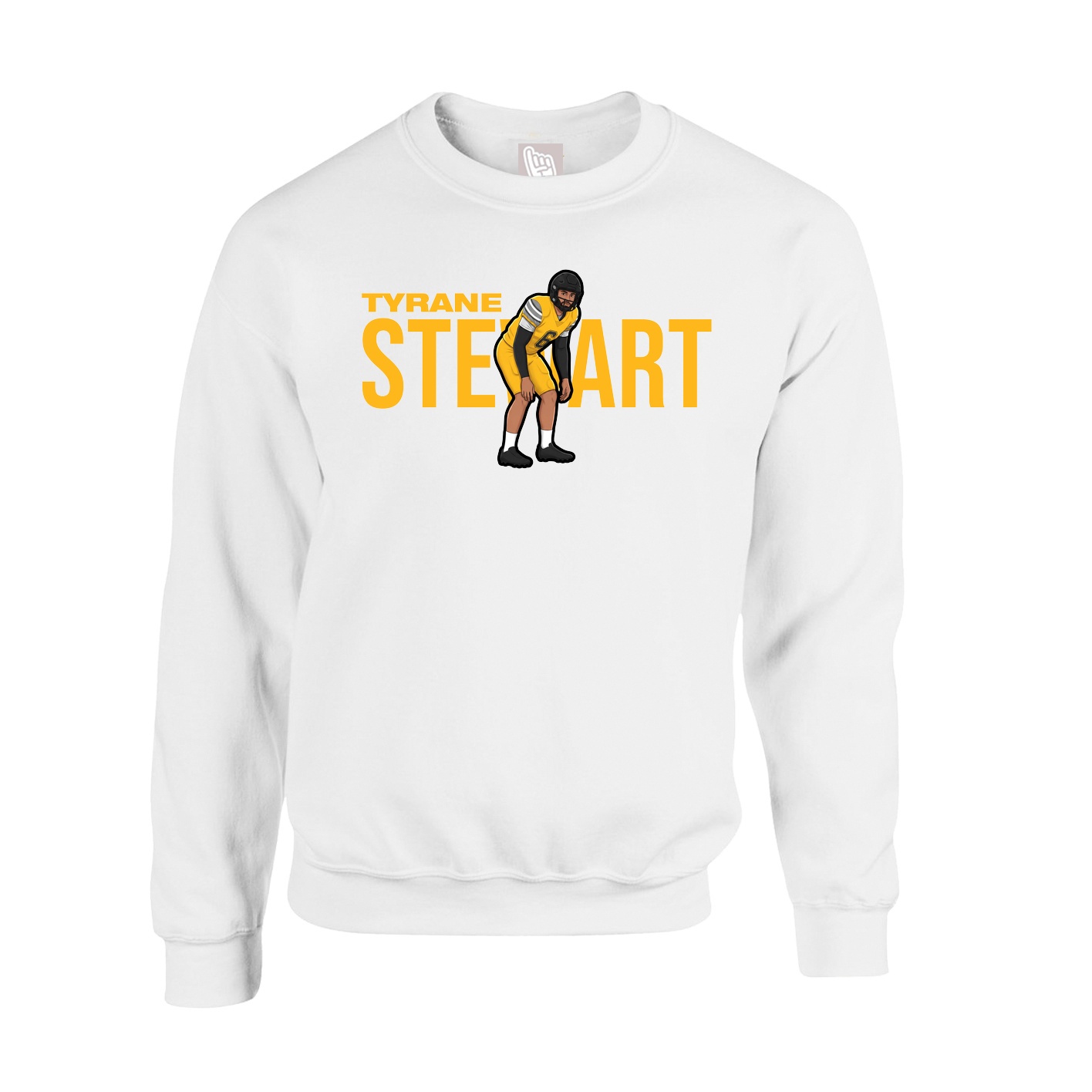 Fleece Crew — Player Name in White