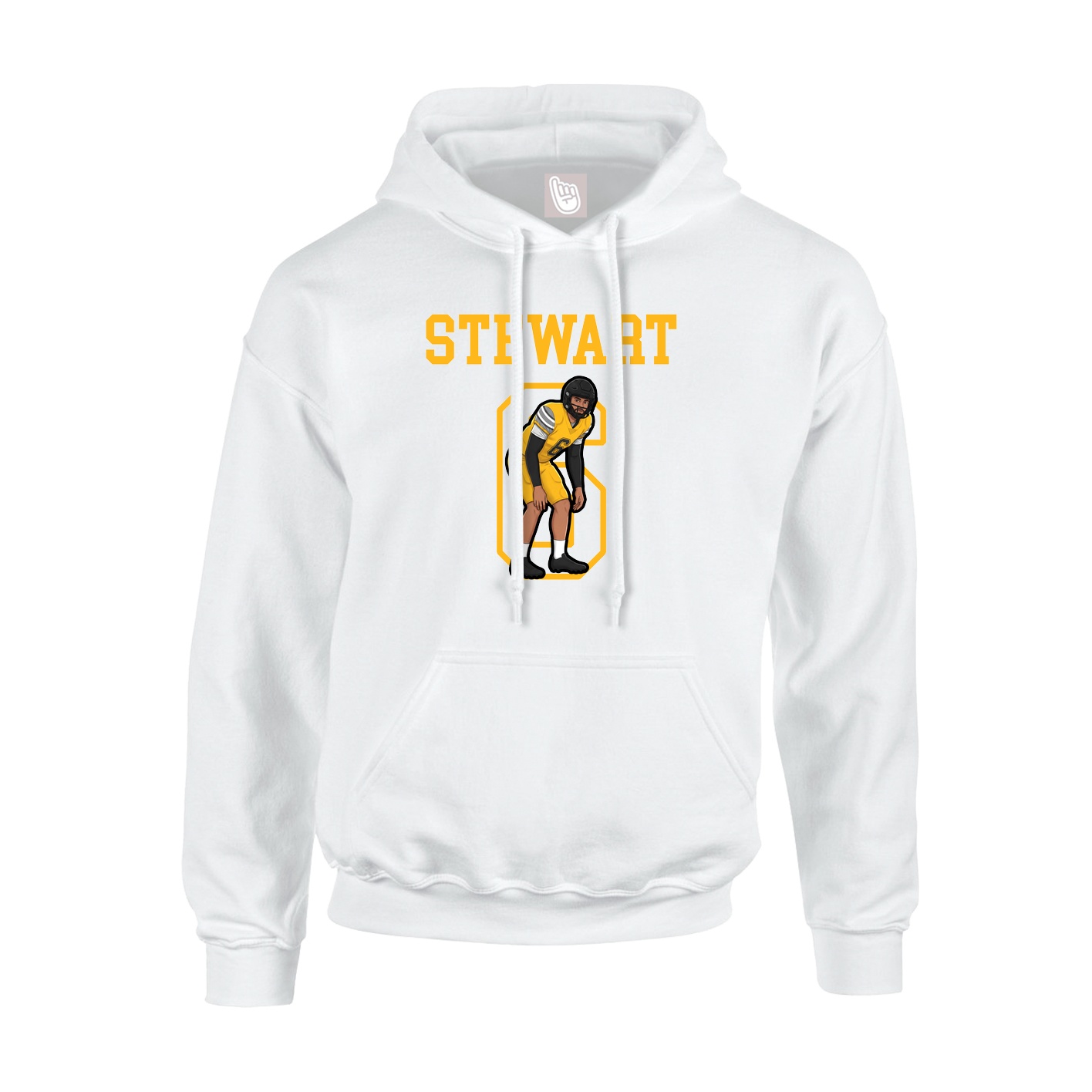 Youth Hoodie — Shirsey in White