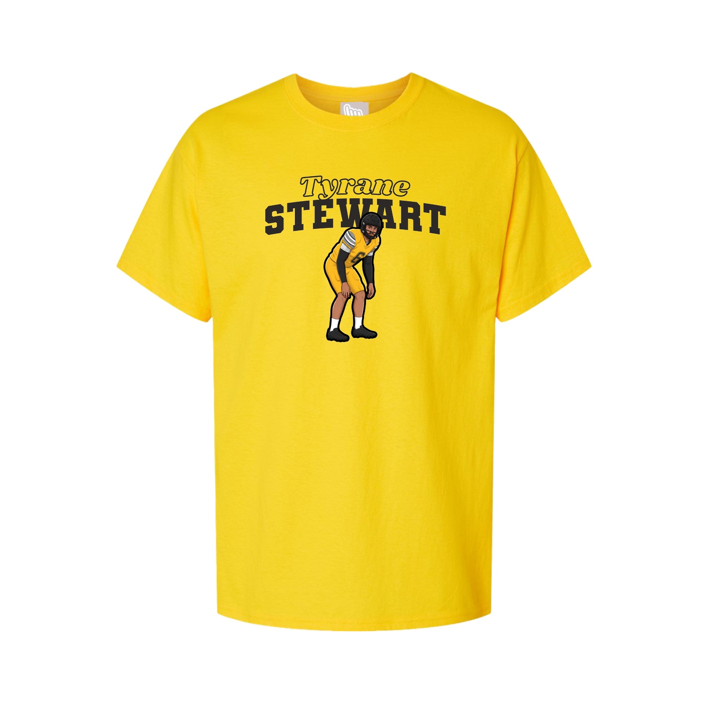 Youth Tee — Name Arch in Gold