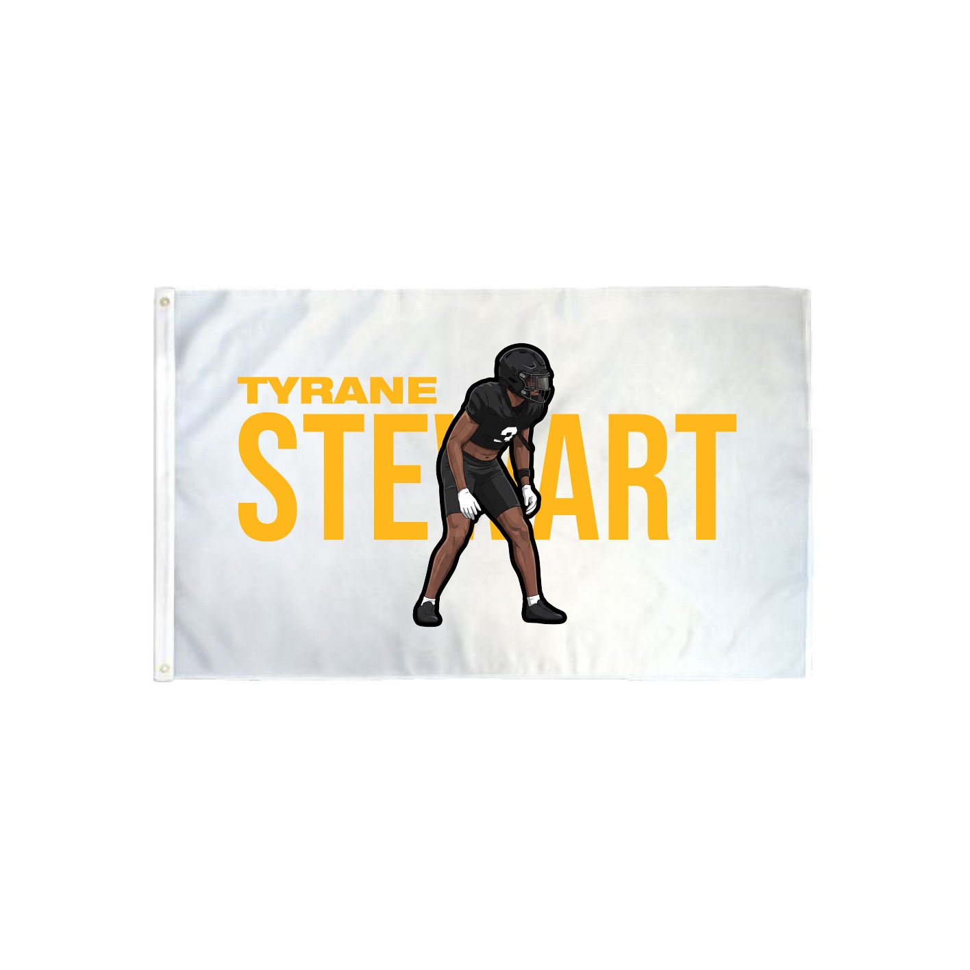 3x5 Flag — Player Name in Classic