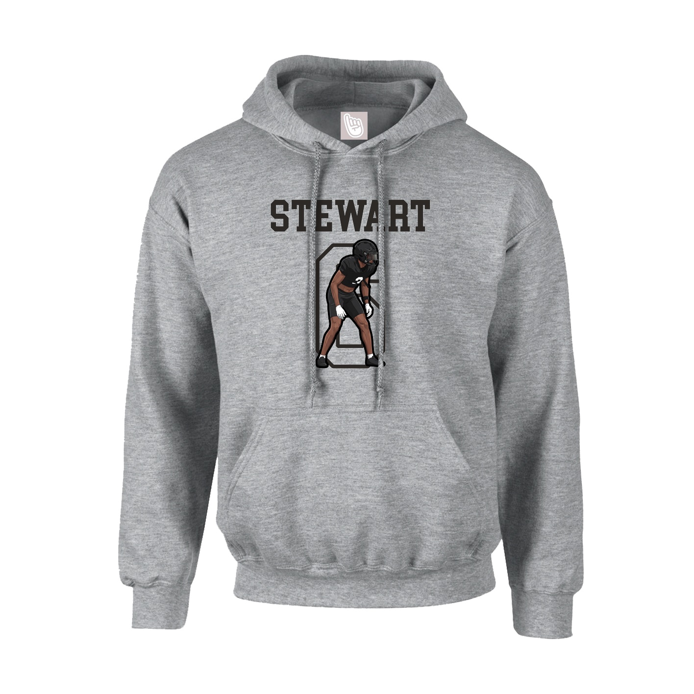 Hoodie — Shirsey in Grey