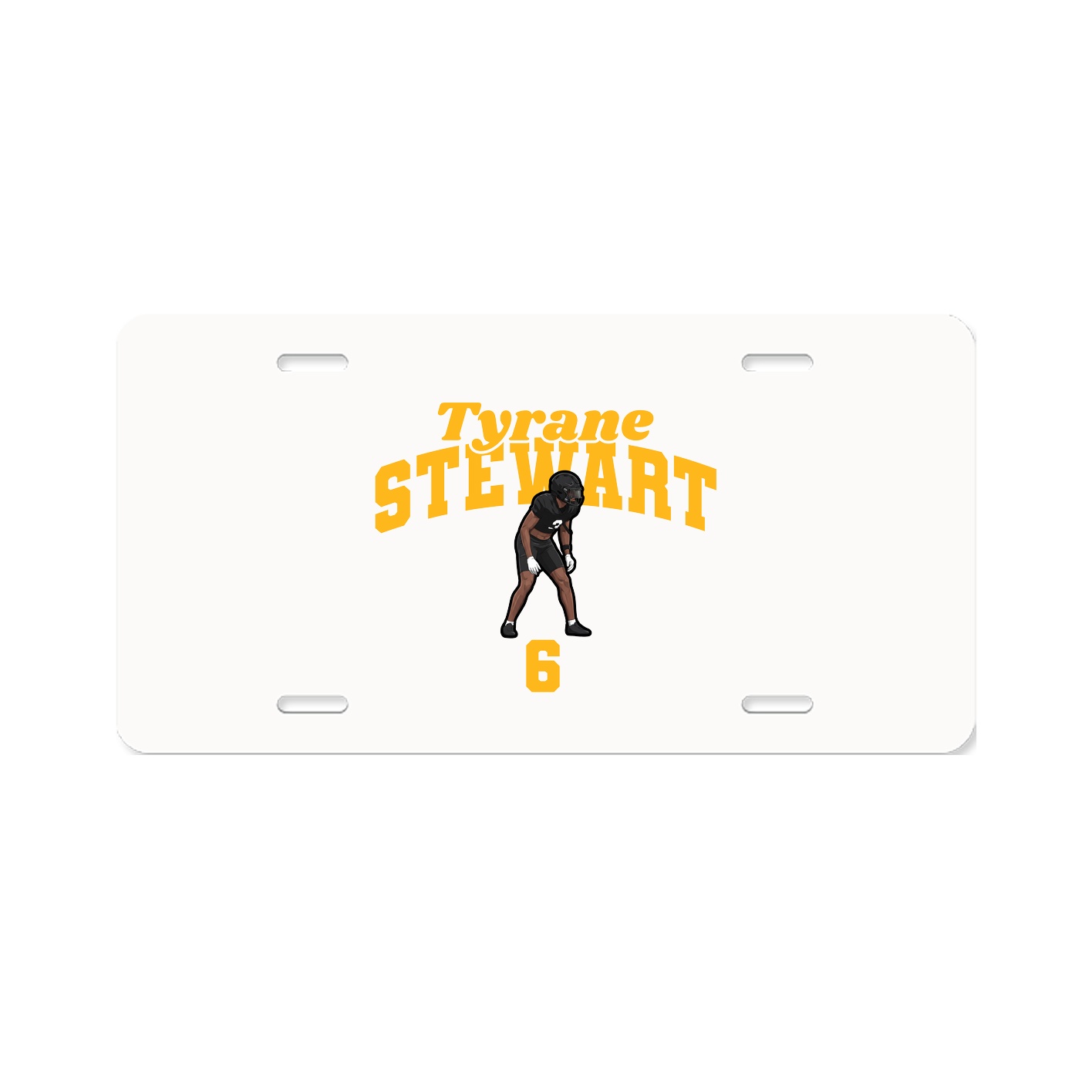 License Plate — Signature Arch in Classic