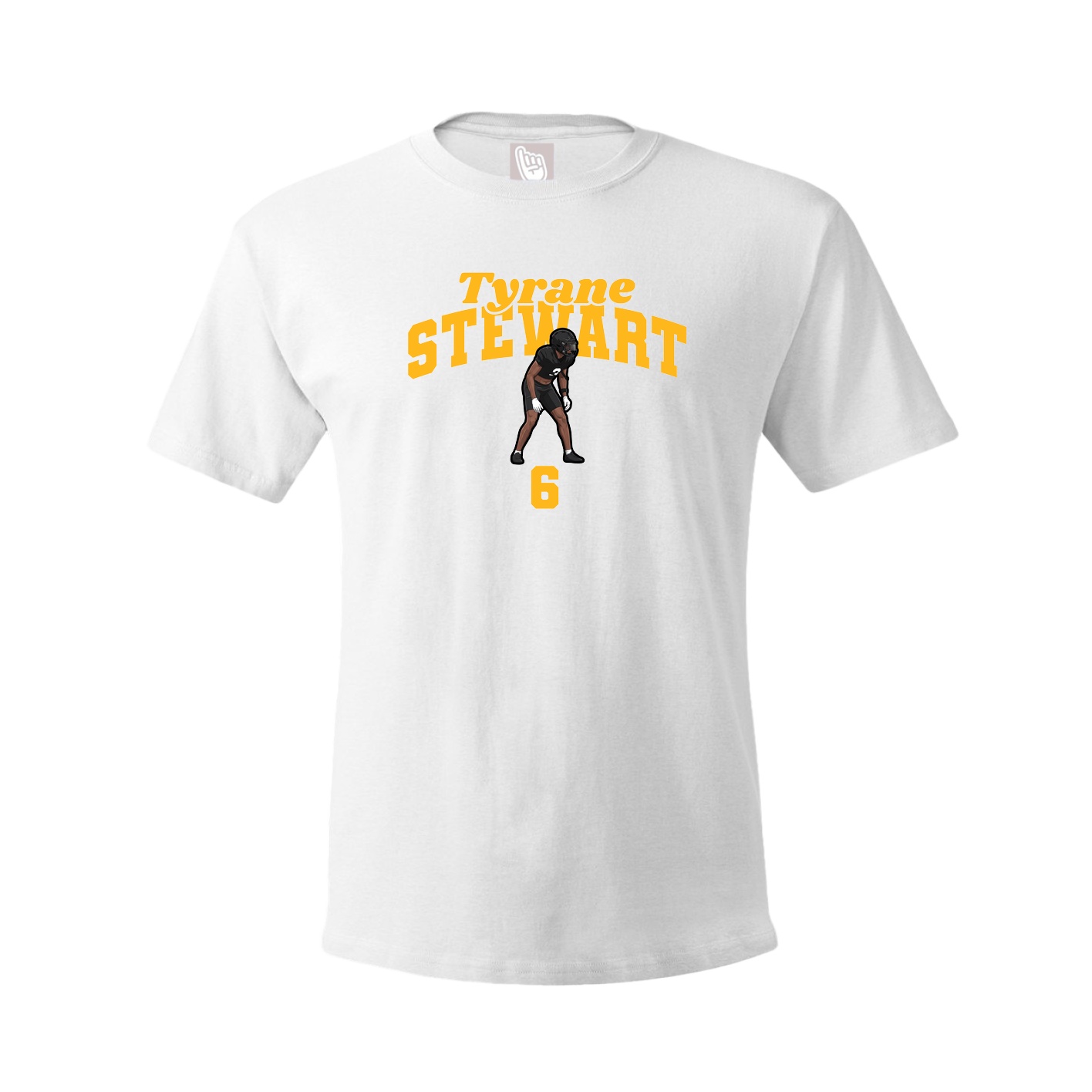 Tee — Signature Arch in White