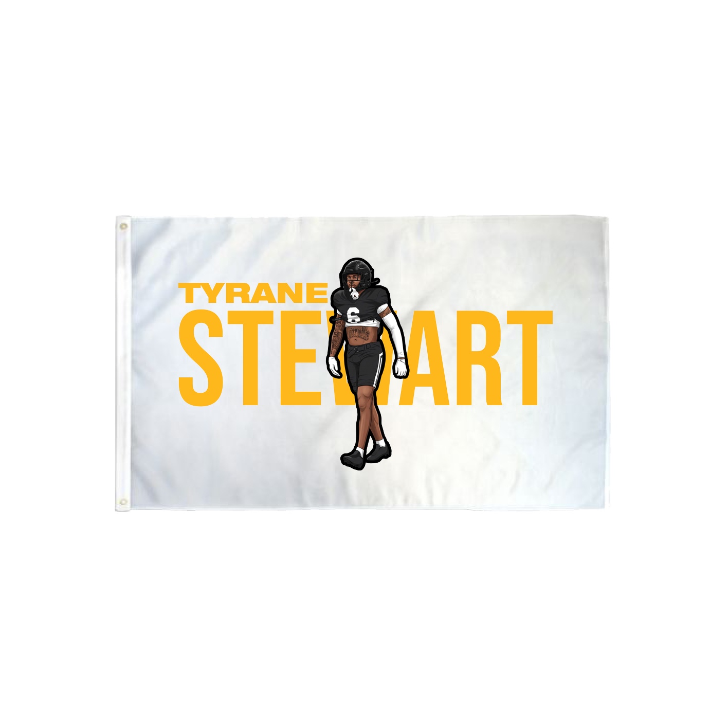 3x5 Flag — Player Name in Classic
