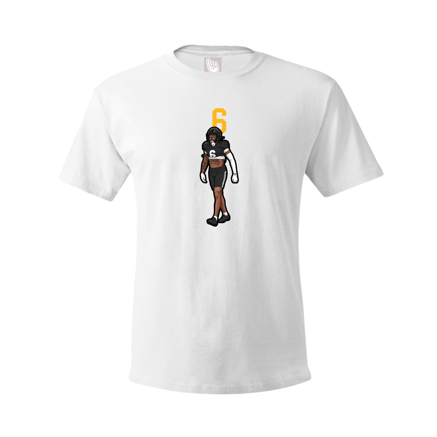 Tee — Number Top in White