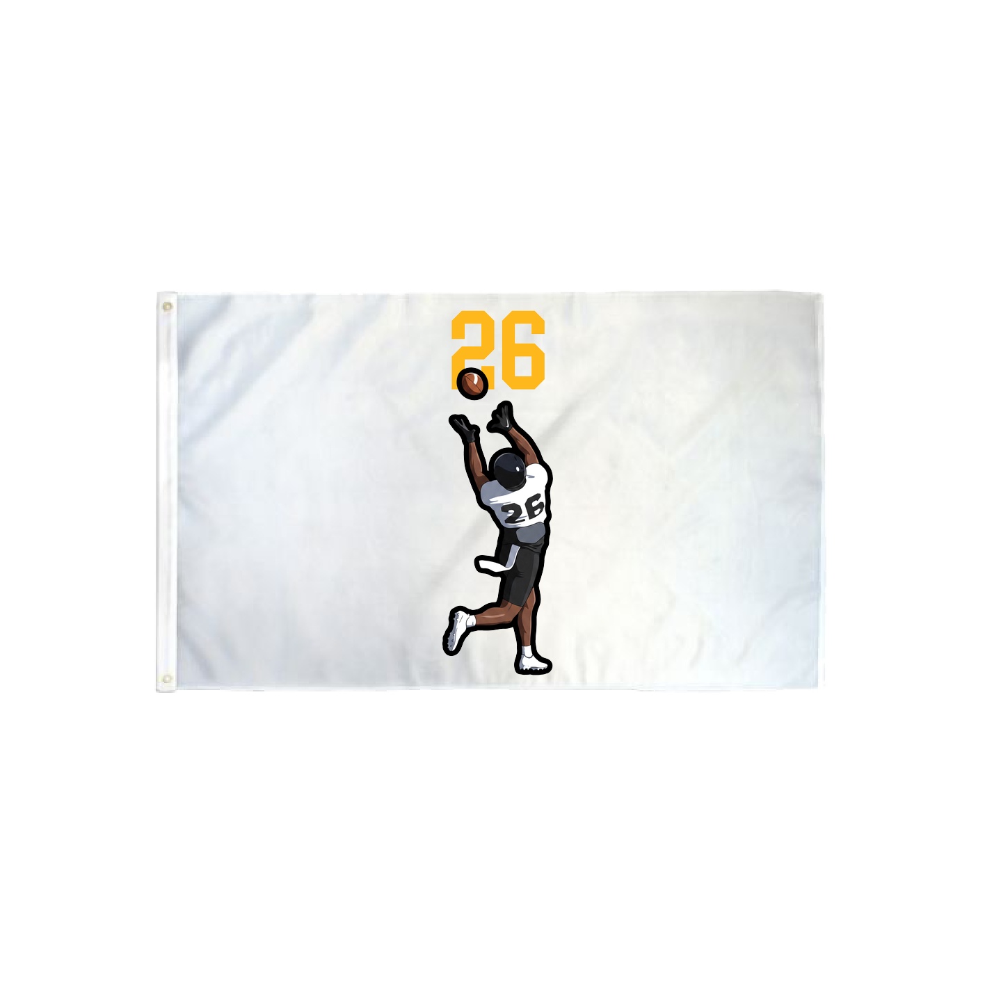 3x5 Flag — Number Top in Classic