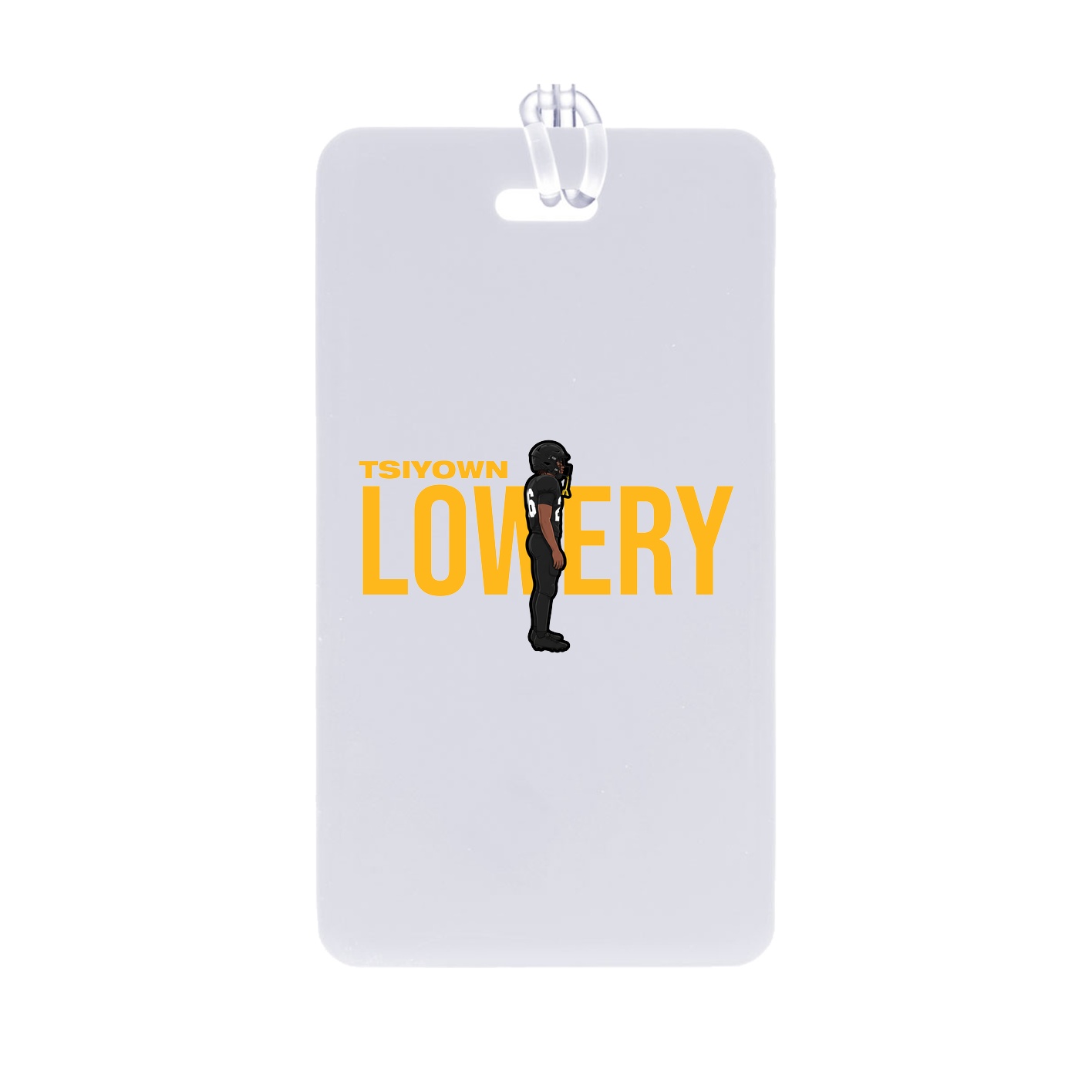 Bag Tag — Player Name in Classic