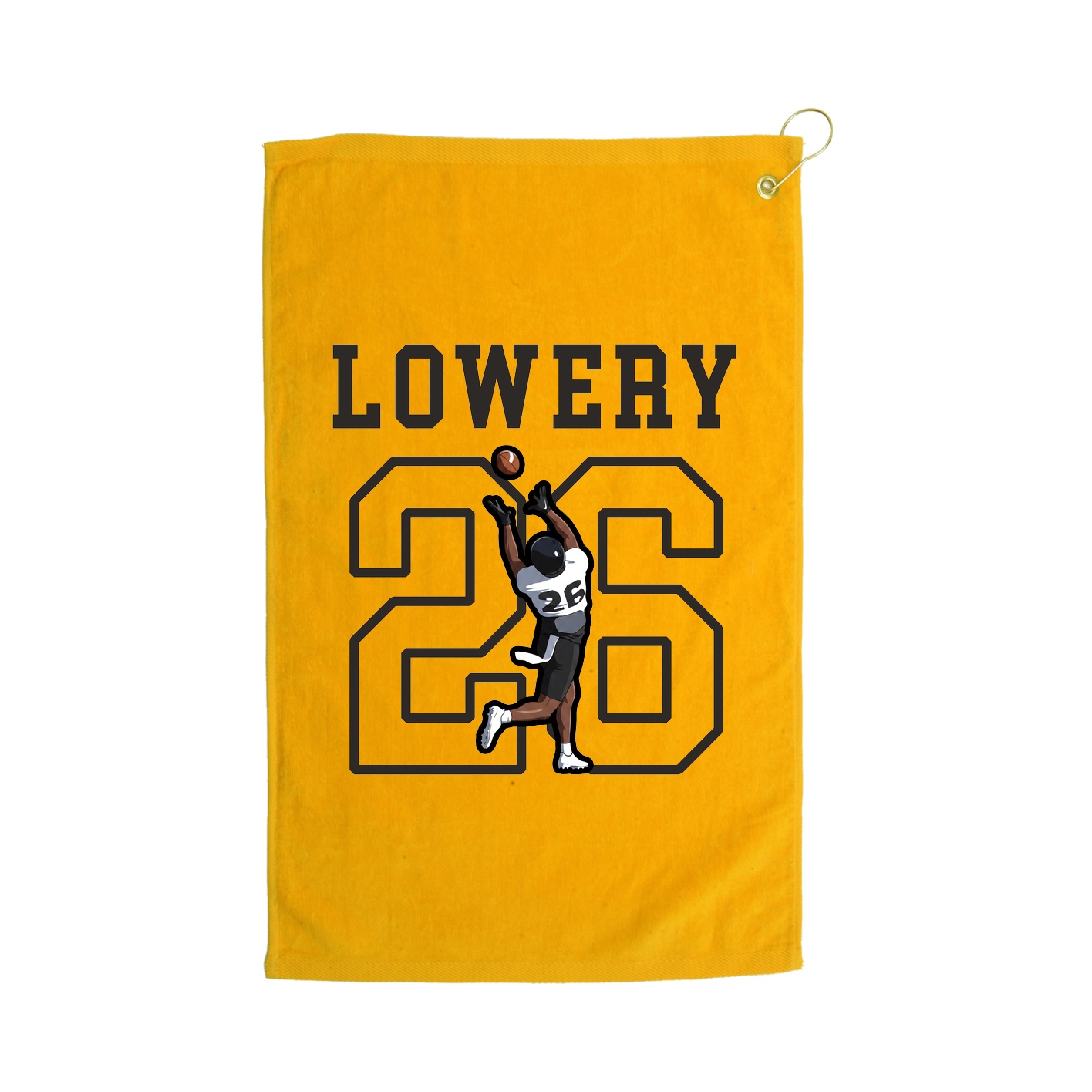 Golf Towel — Shirsey in Gold