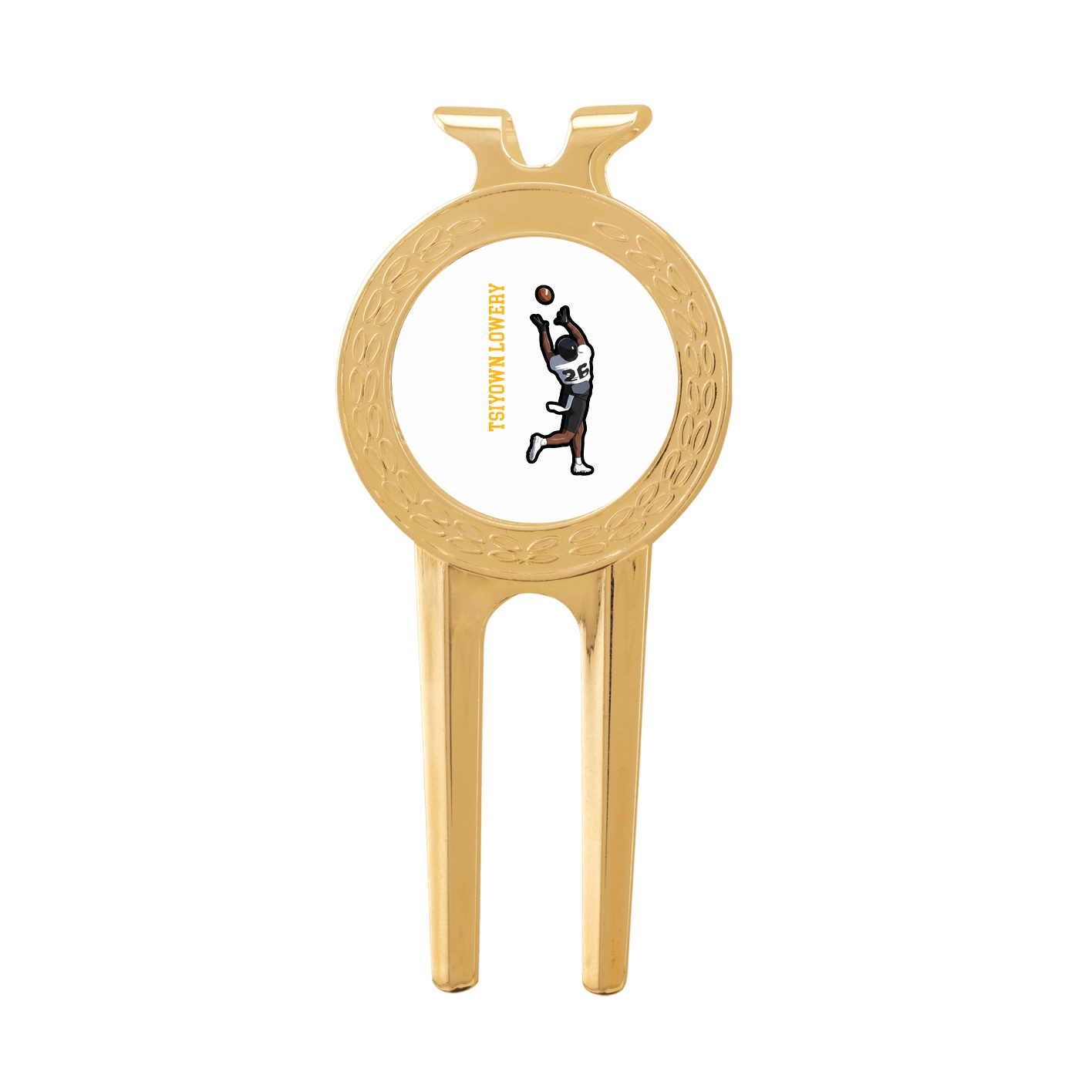 Divot Tool with Ball Marker — Name Vertical in Classic