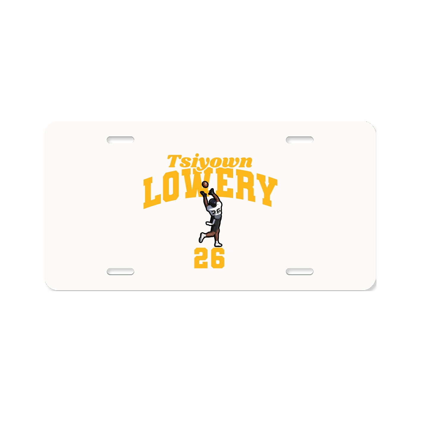 License Plate — Signature Arch in Classic