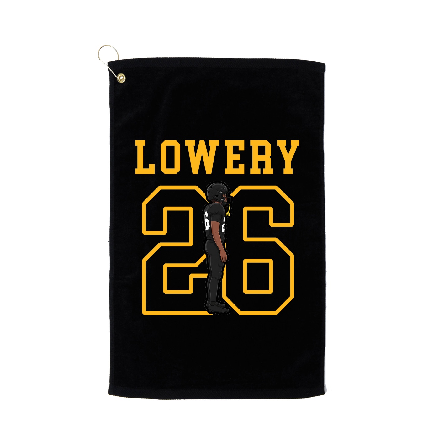 Golf Towel — Shirsey in Black