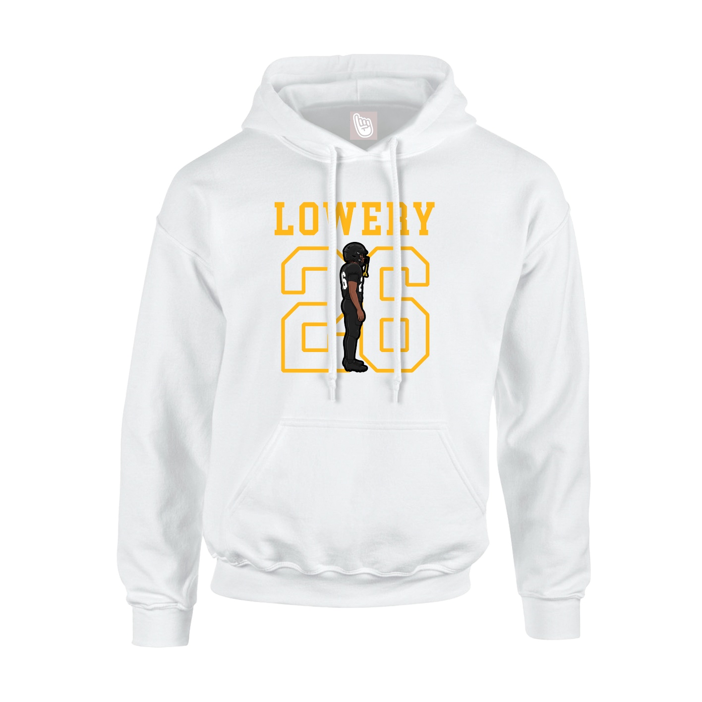 Youth Hoodie — Shirsey in White