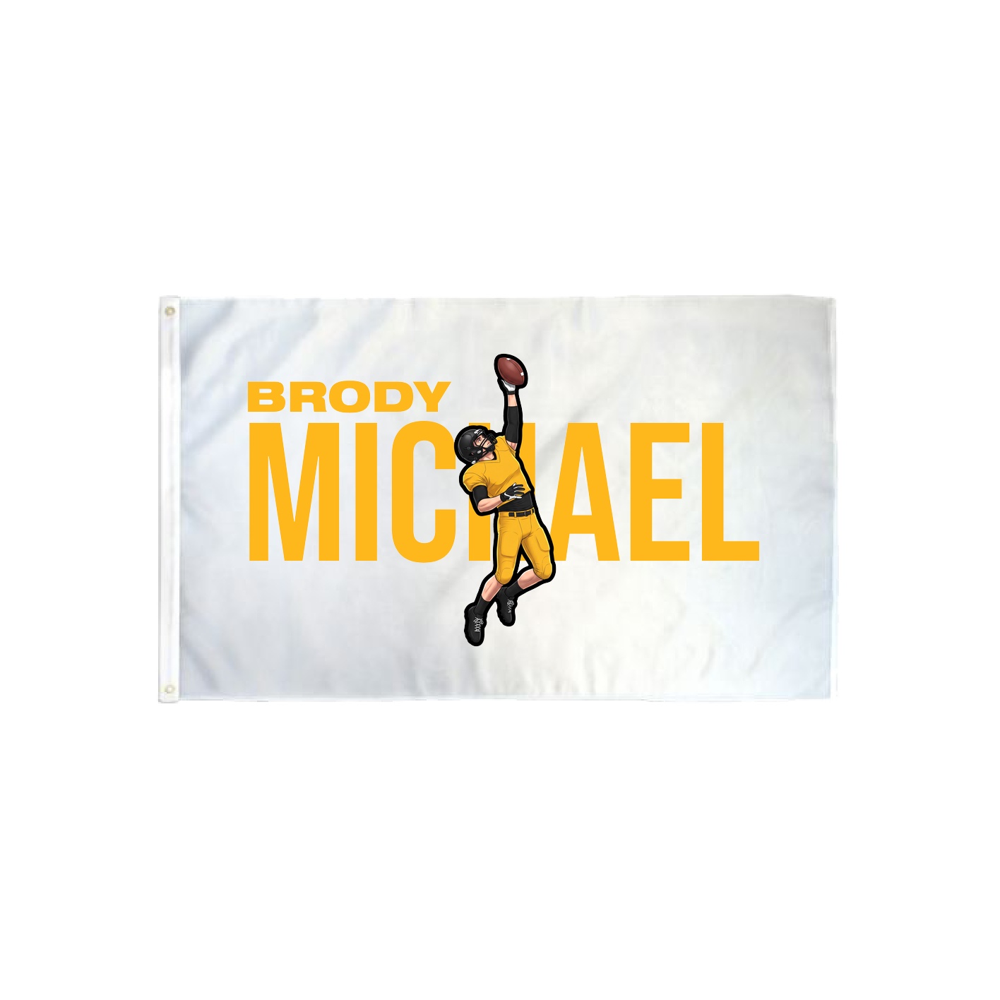 3x5 Flag — Player Name in Classic