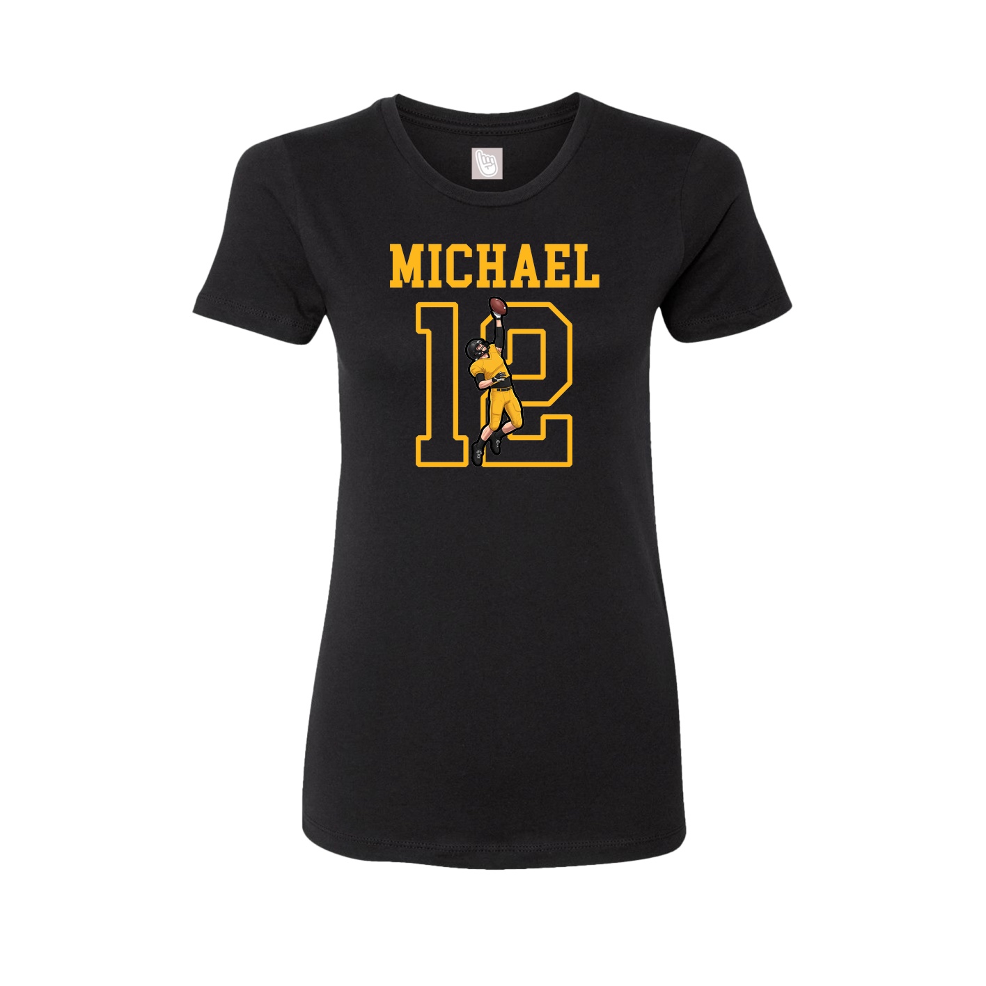 Fitted Women's Tee — Shirsey in Black