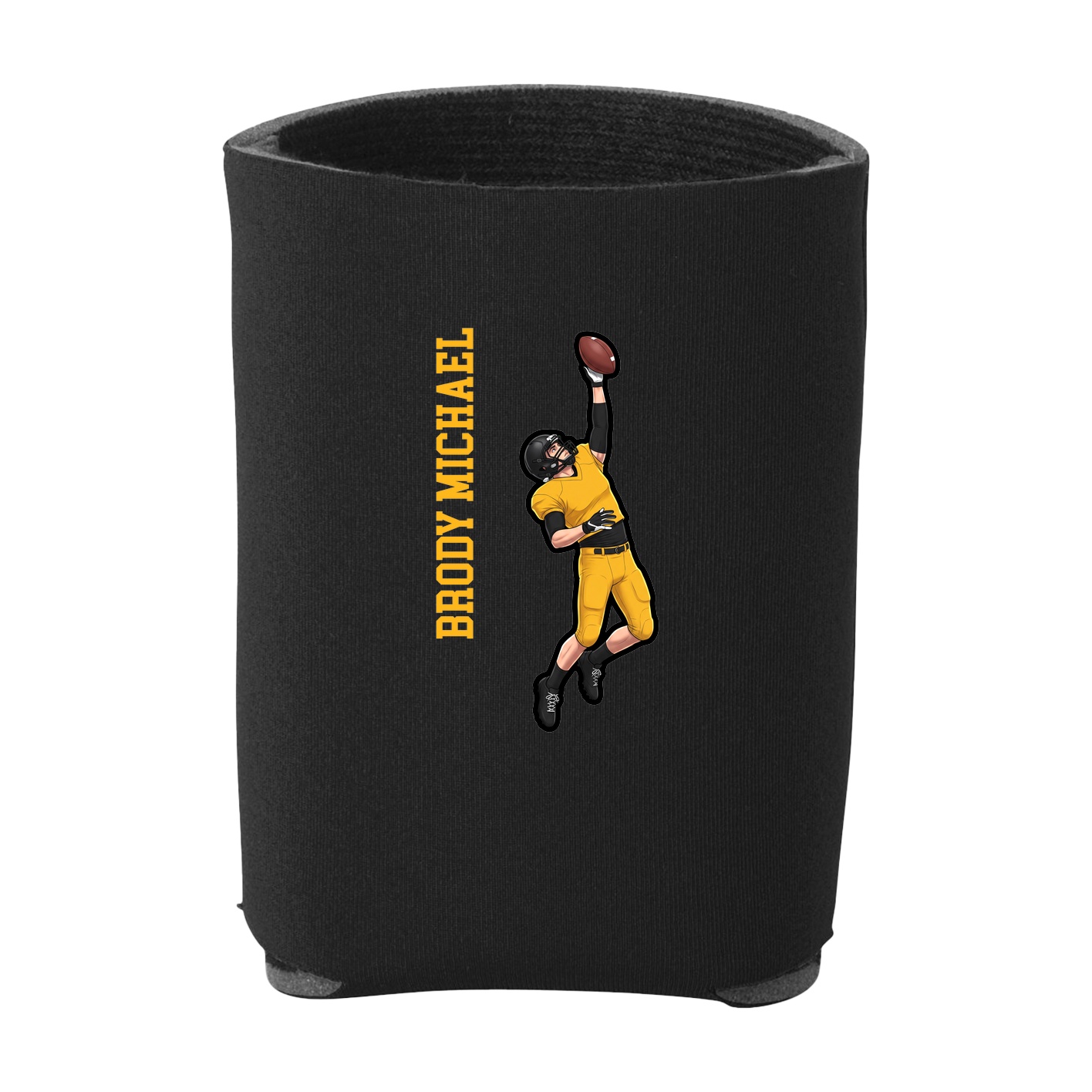 Can Holder — Name Vertical in Black