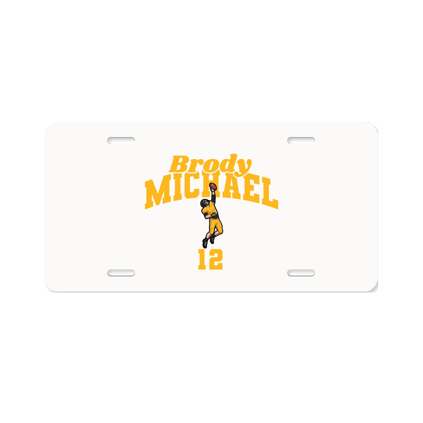 License Plate — Signature Arch in Classic