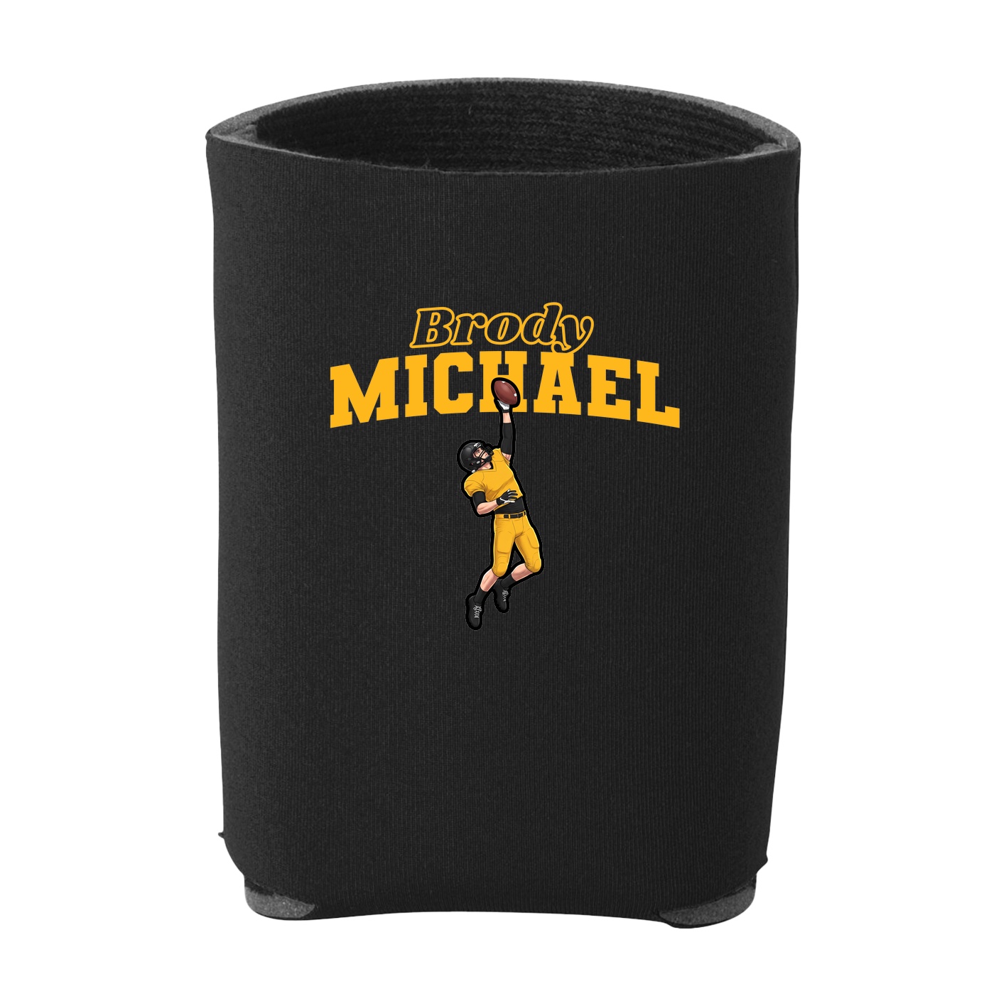 Can Holder — Name Arch in Black