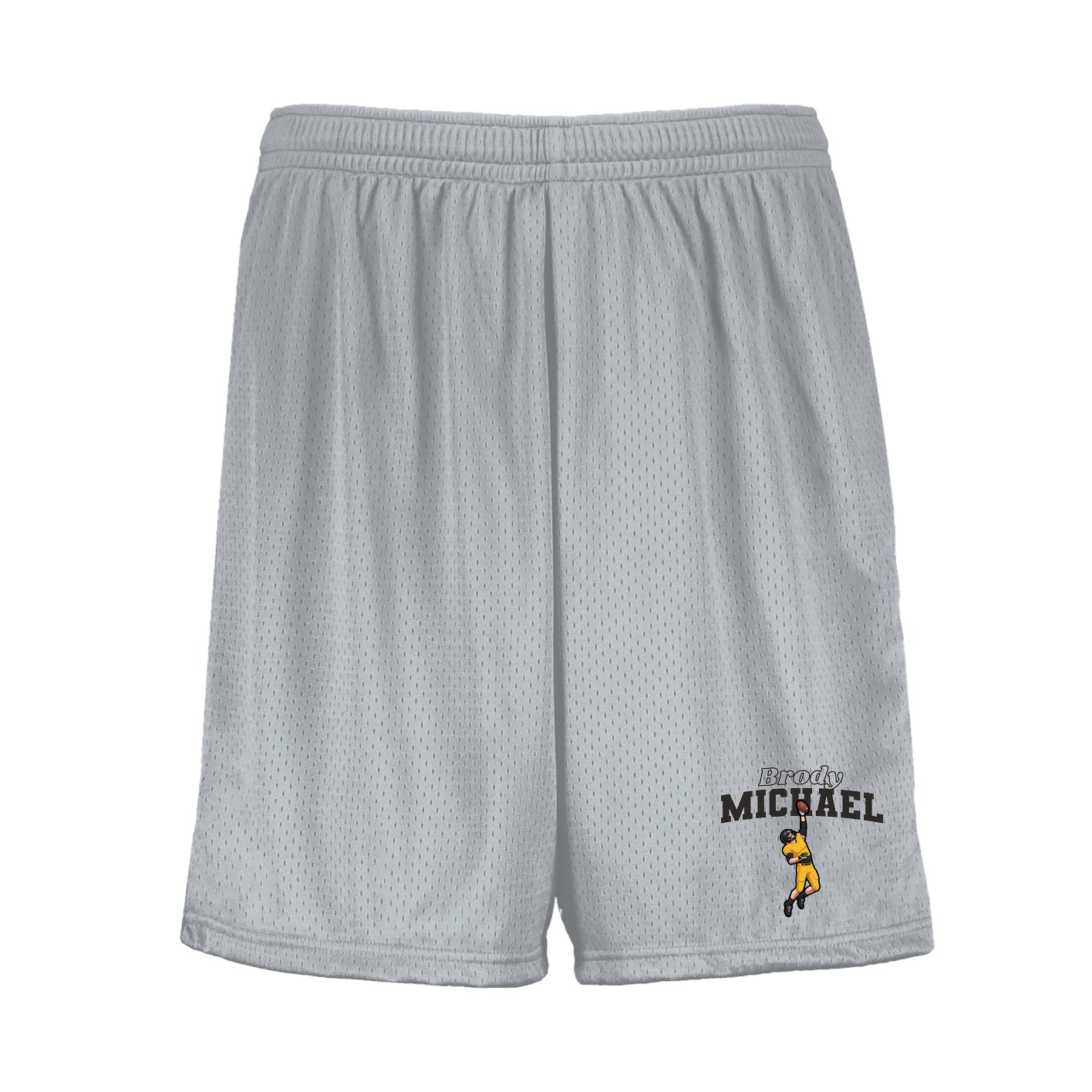 Shorts — Name Arch in Silver