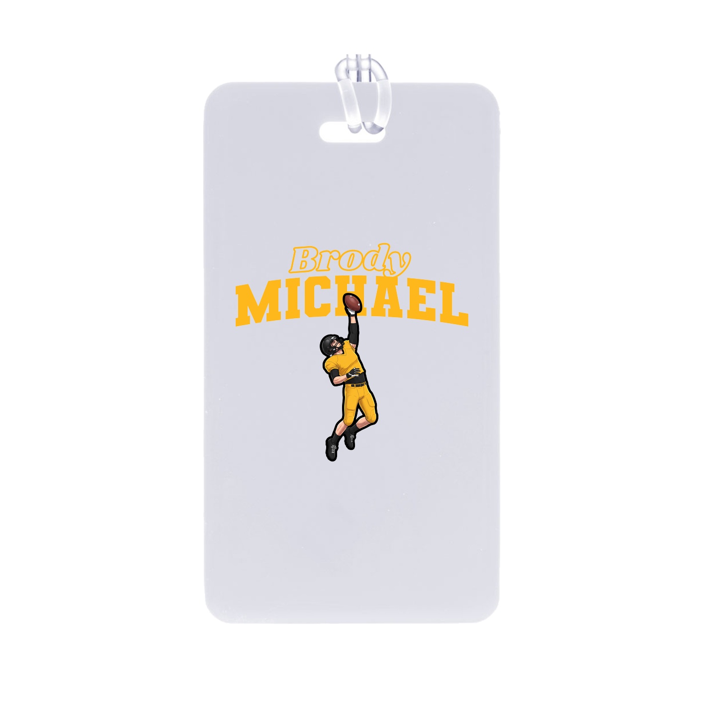 Bag Tag — Name Arch in Classic