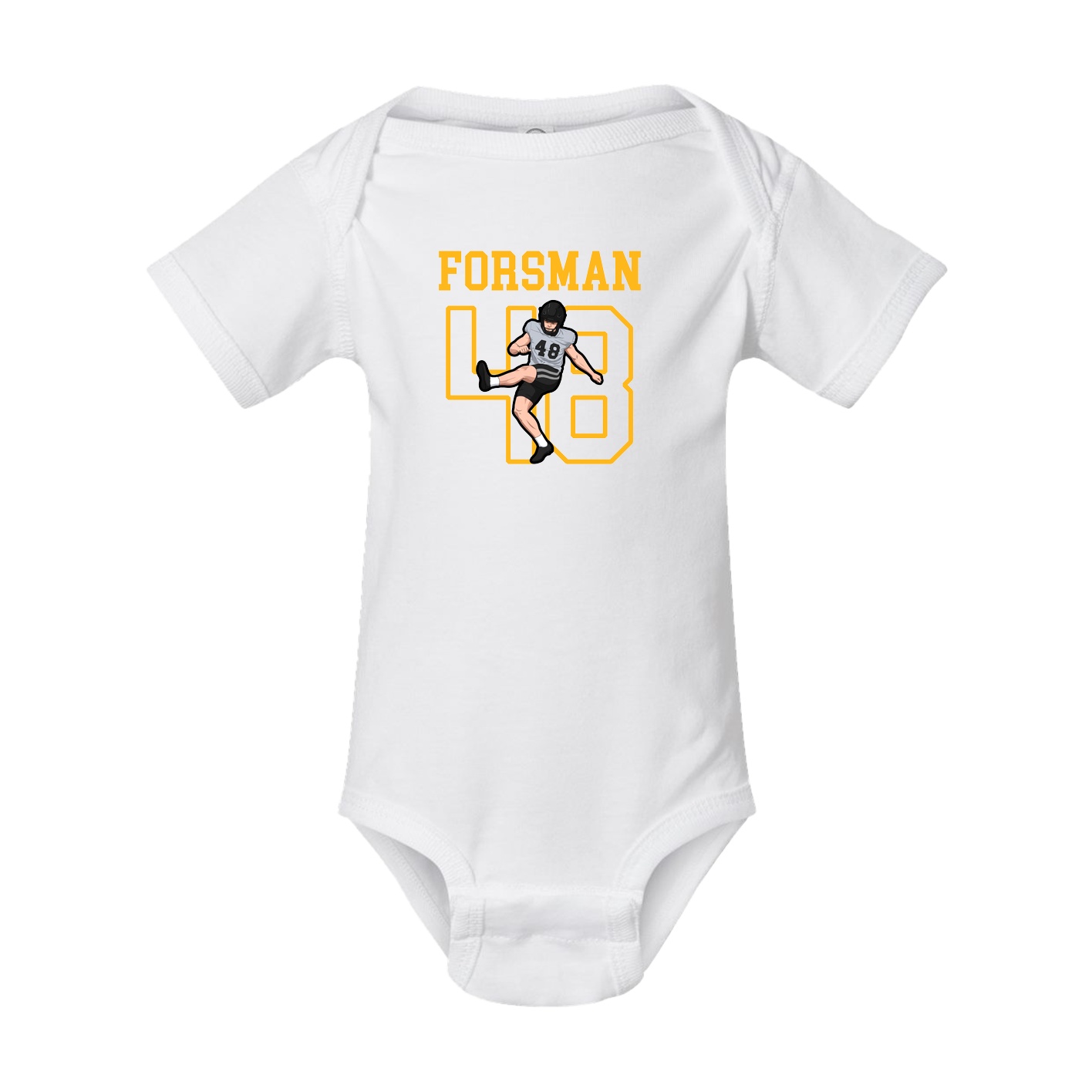 Baby Onesie — Shirsey in White