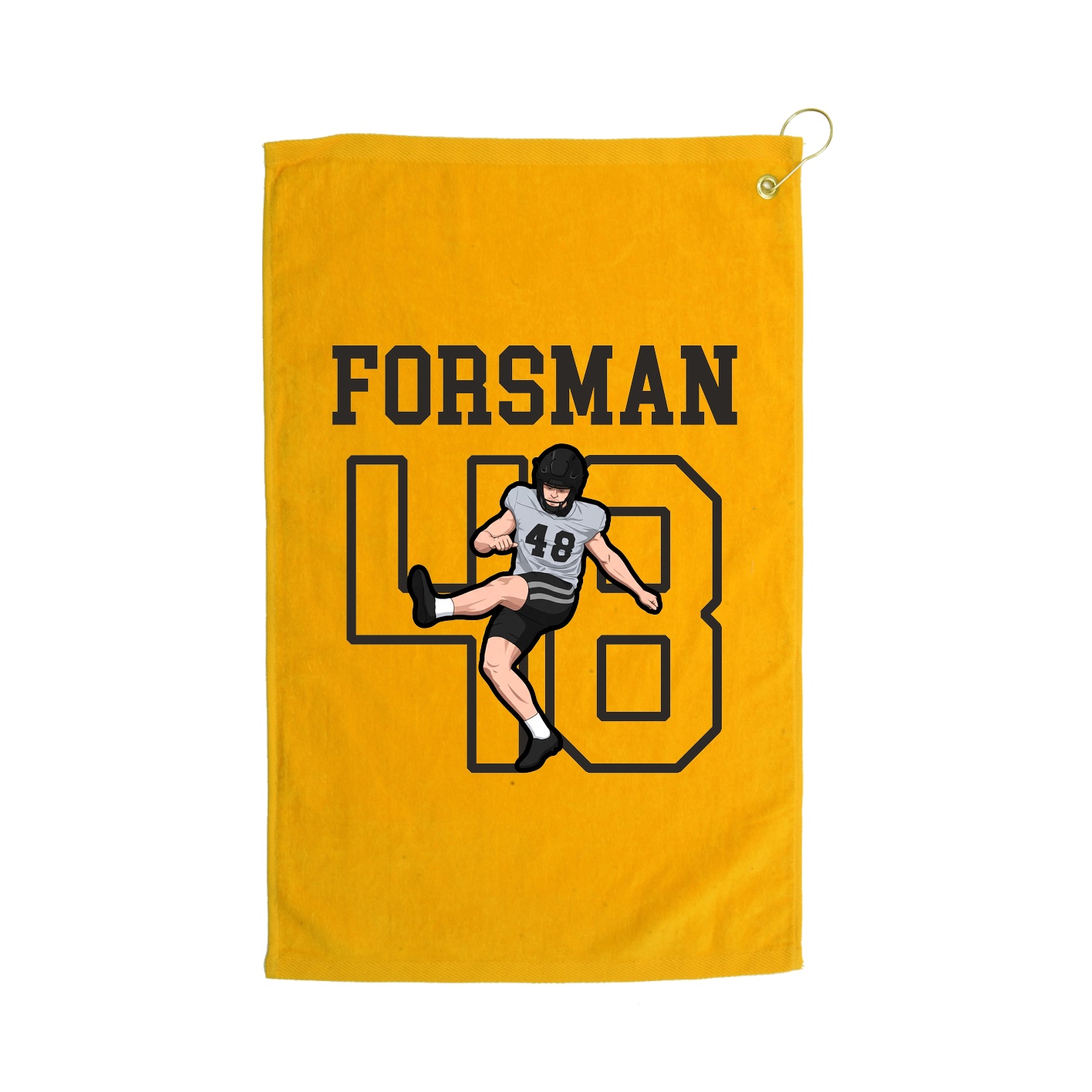 Golf Towel — Shirsey in Gold