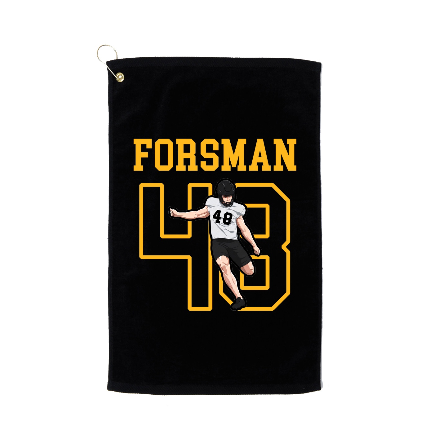 Golf Towel — Shirsey in Black