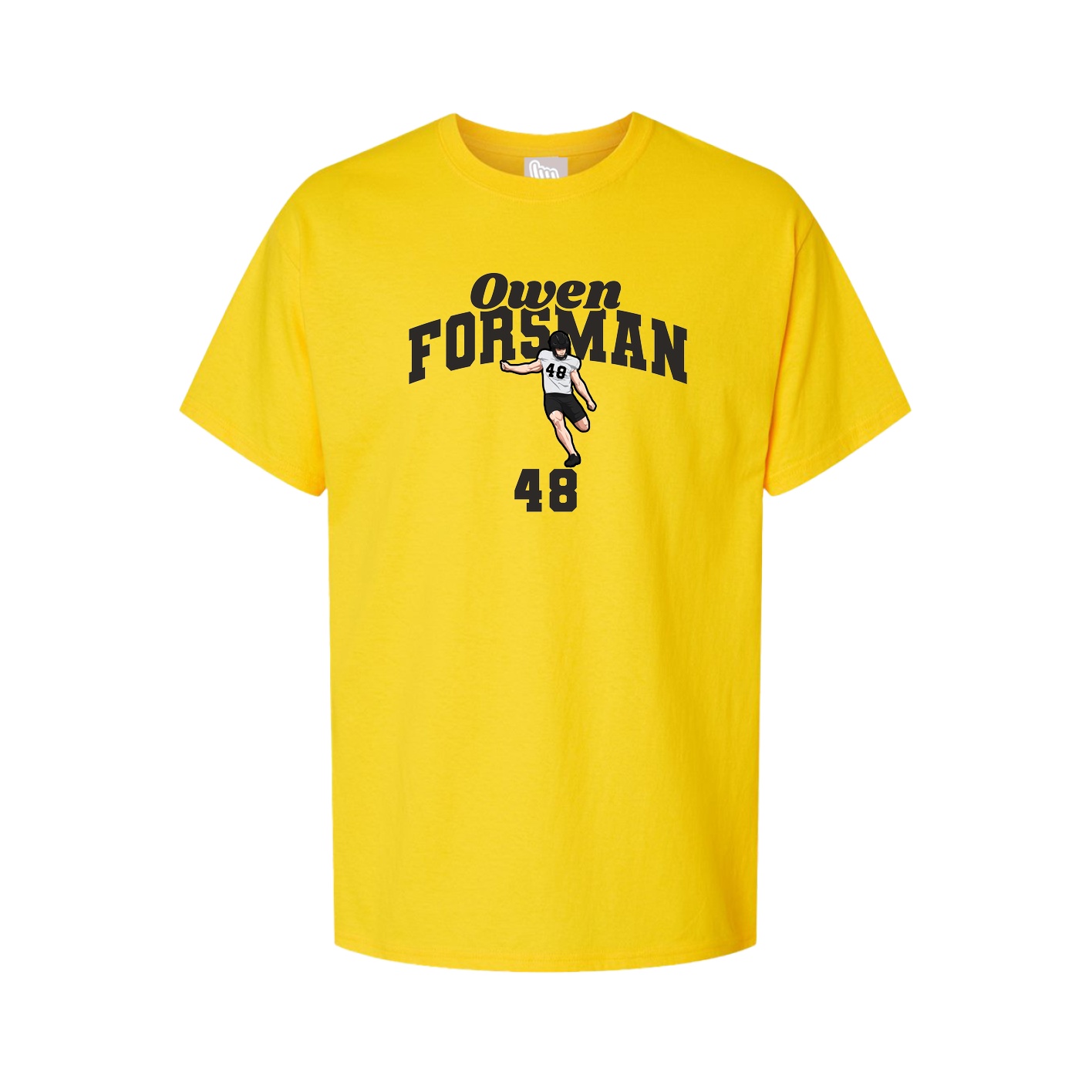 Youth Tee — Signature Arch in Gold