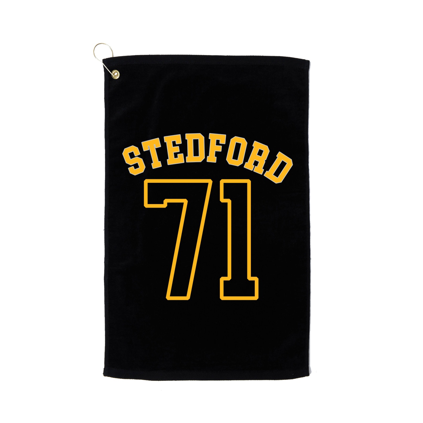 Golf Towel — Shirsey Arch in Black