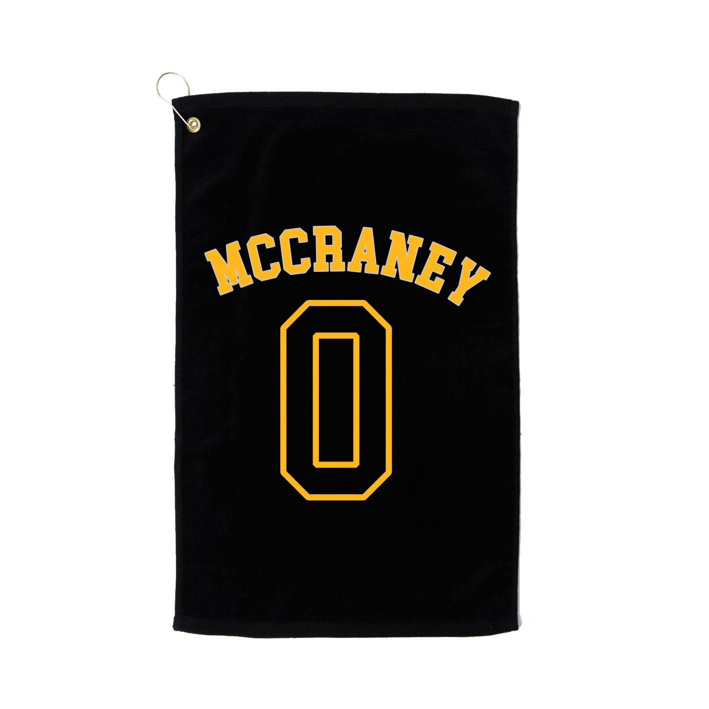 Golf Towel — Shirsey Arch in Black