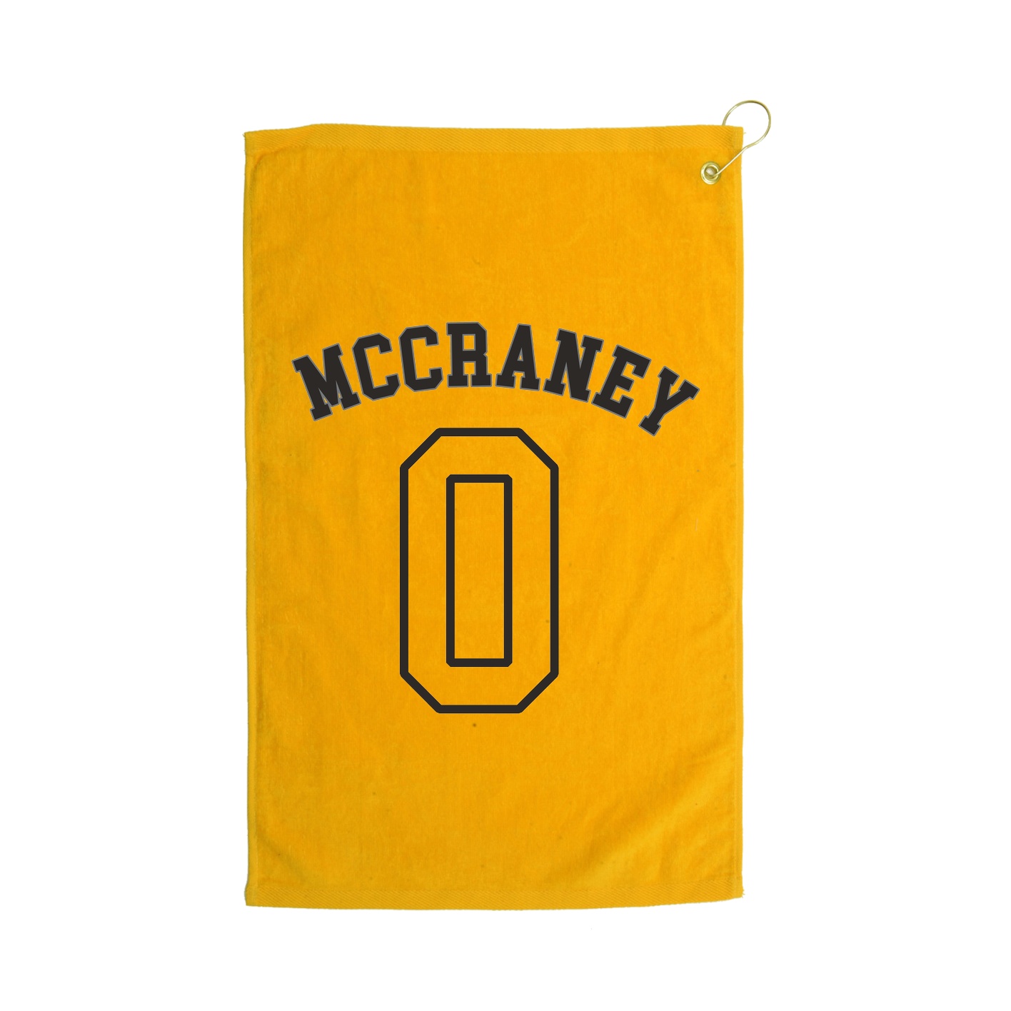 Golf Towel — Shirsey Arch in Gold