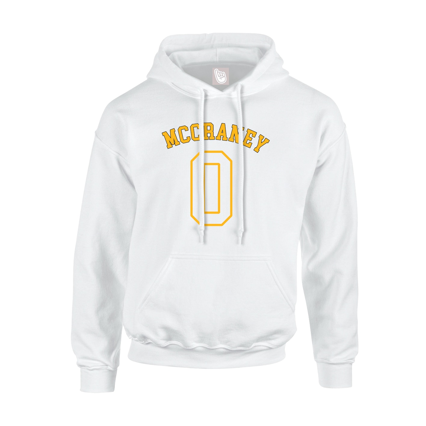 Hoodie — Shirsey Arch in White