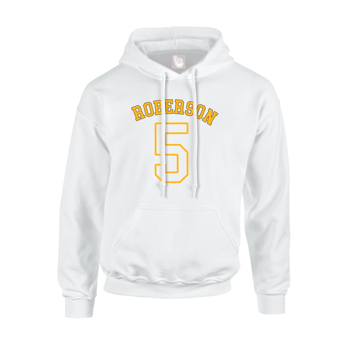 Hoodie — Shirsey Arch in White