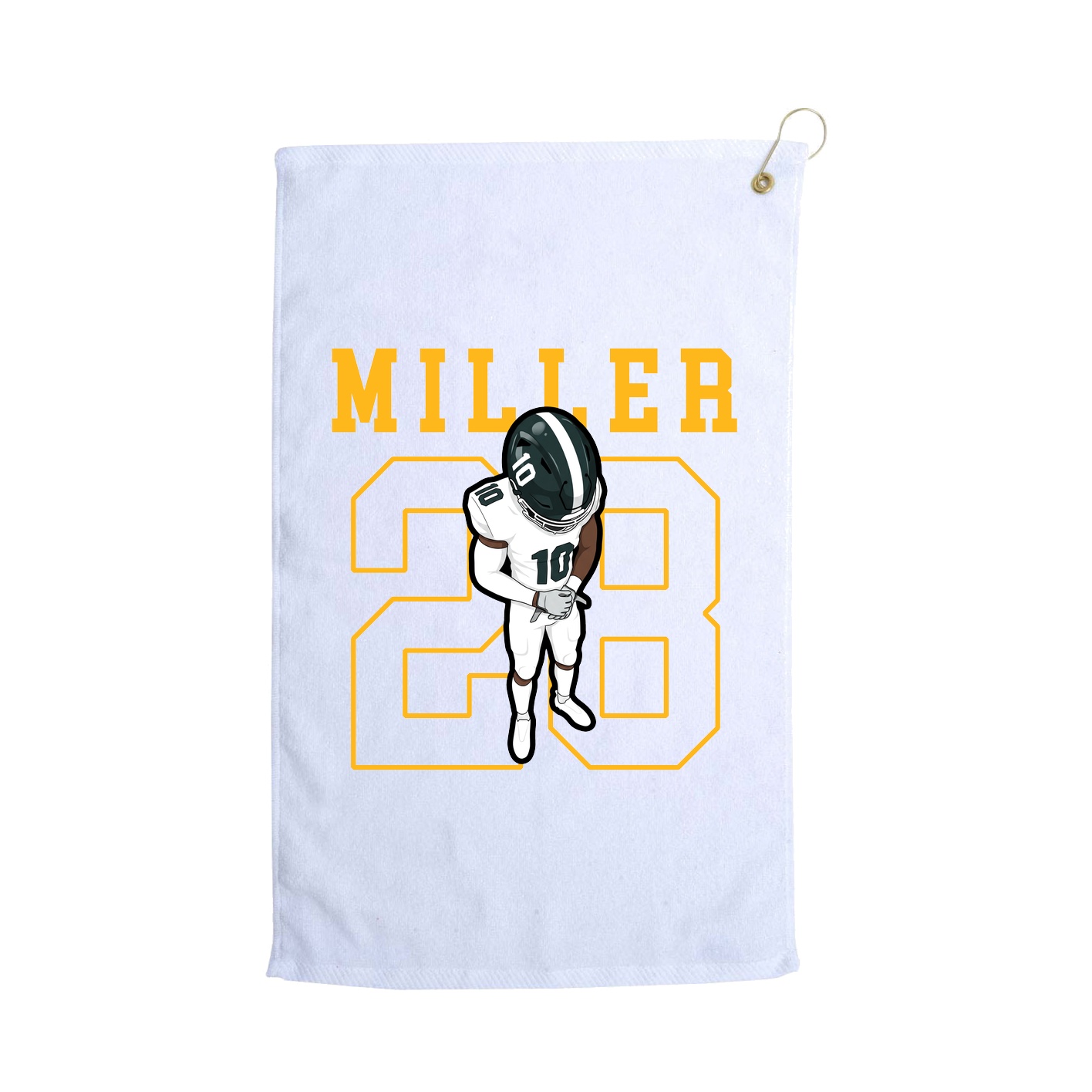 Golf Towel — Shirsey in White