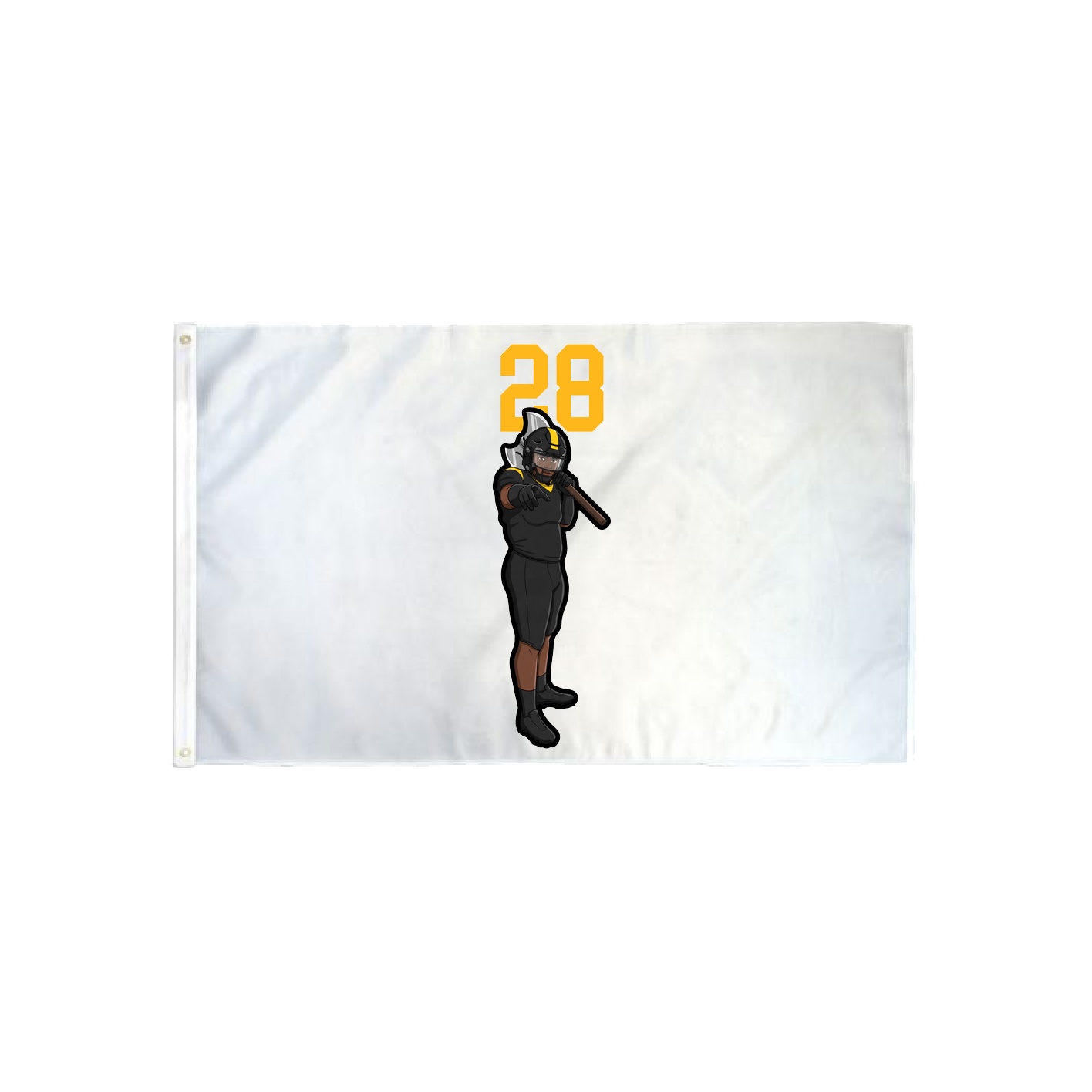 3x5 Flag — Number Top in Classic