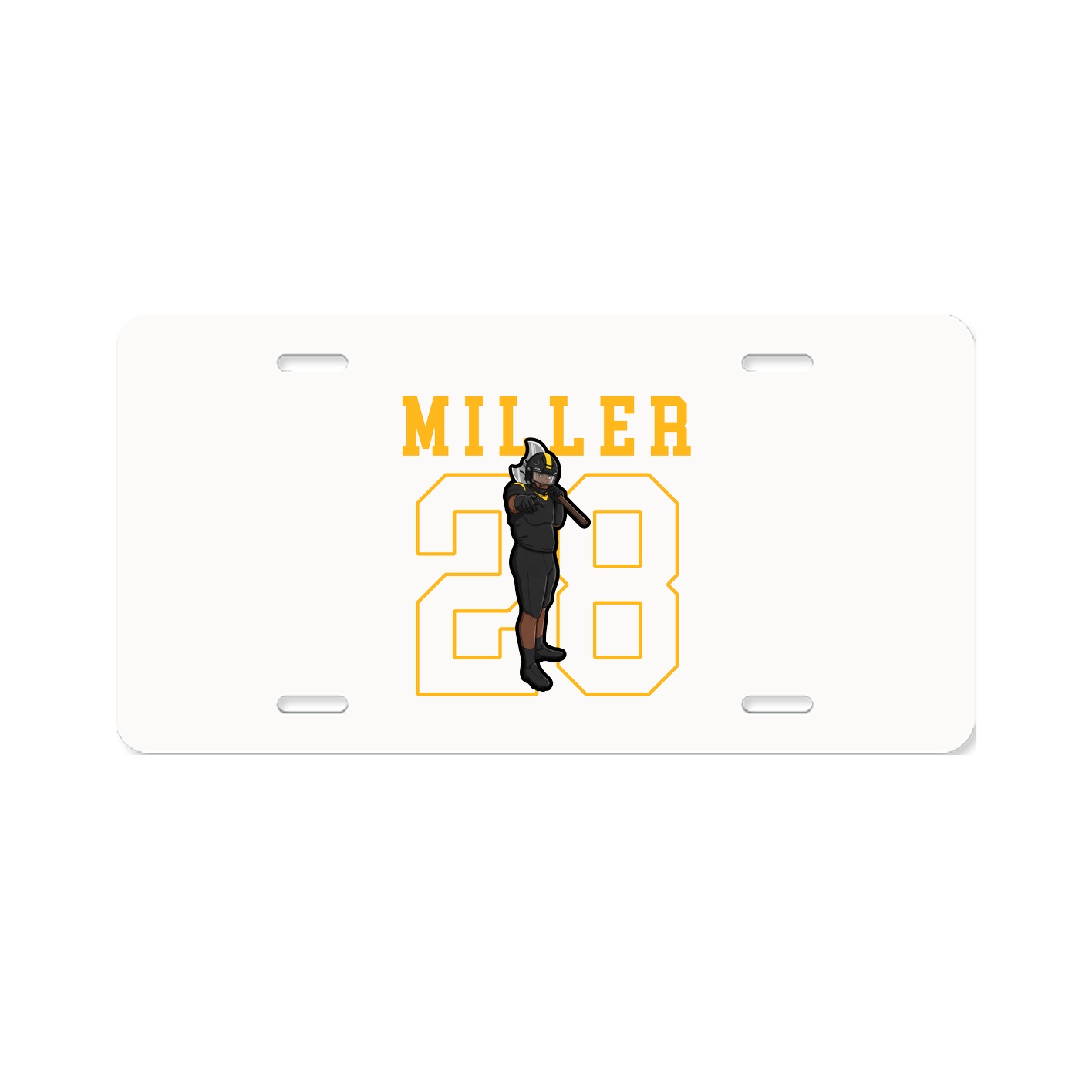 License Plate — Shirsey in Classic