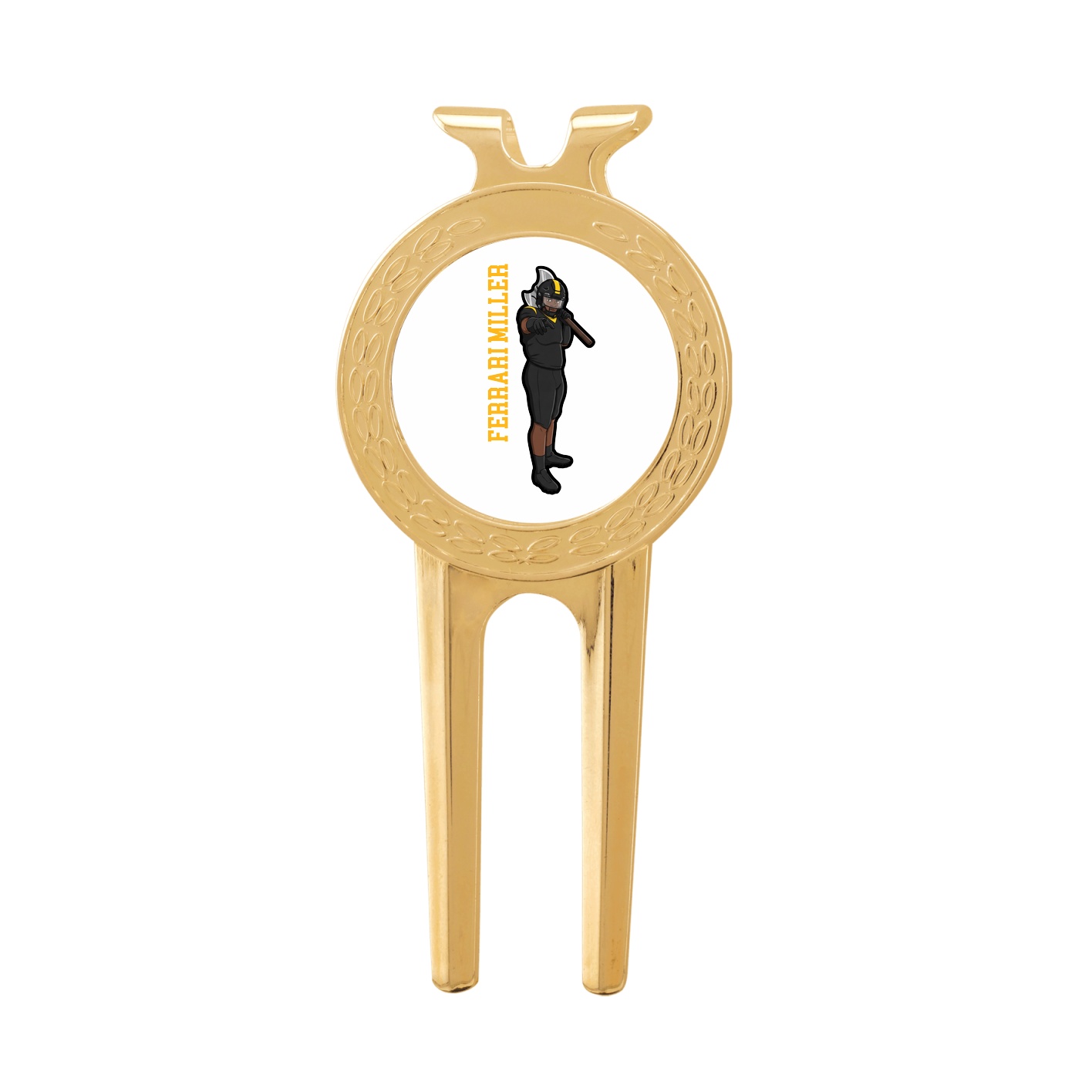 Divot Tool with Ball Marker — Name Vertical in Classic