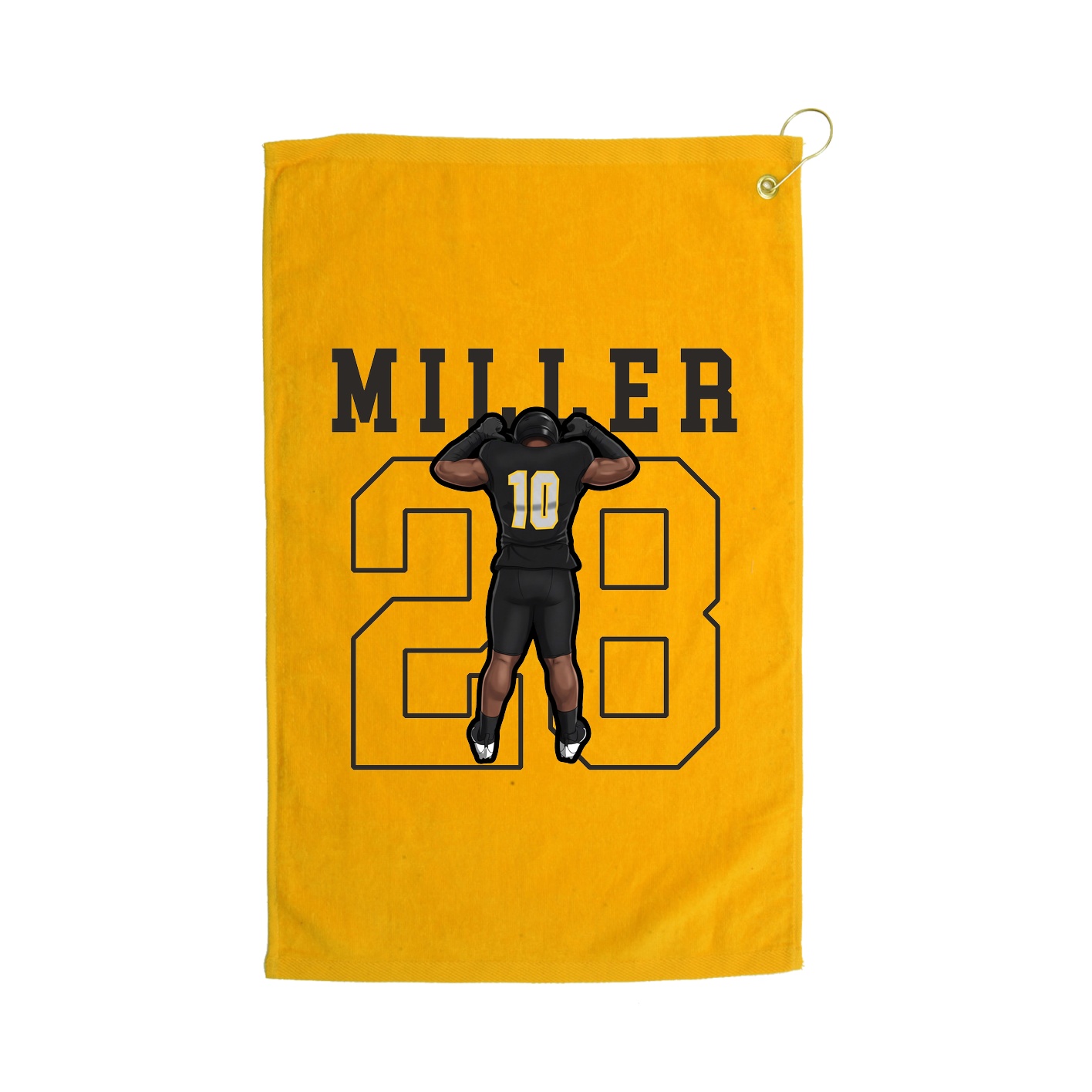 Golf Towel — Shirsey in Gold