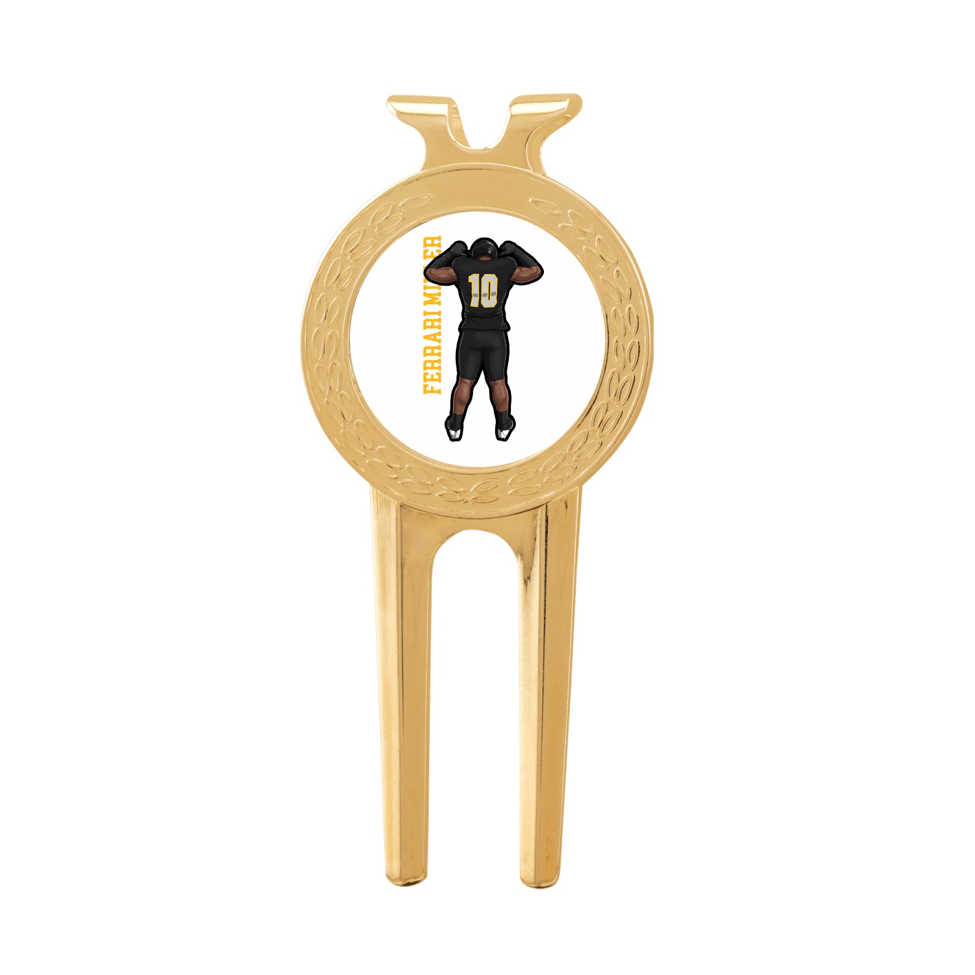 Divot Tool with Ball Marker — Name Vertical in Classic