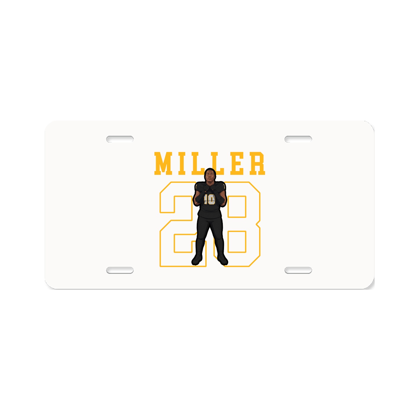 License Plate — Shirsey in Classic