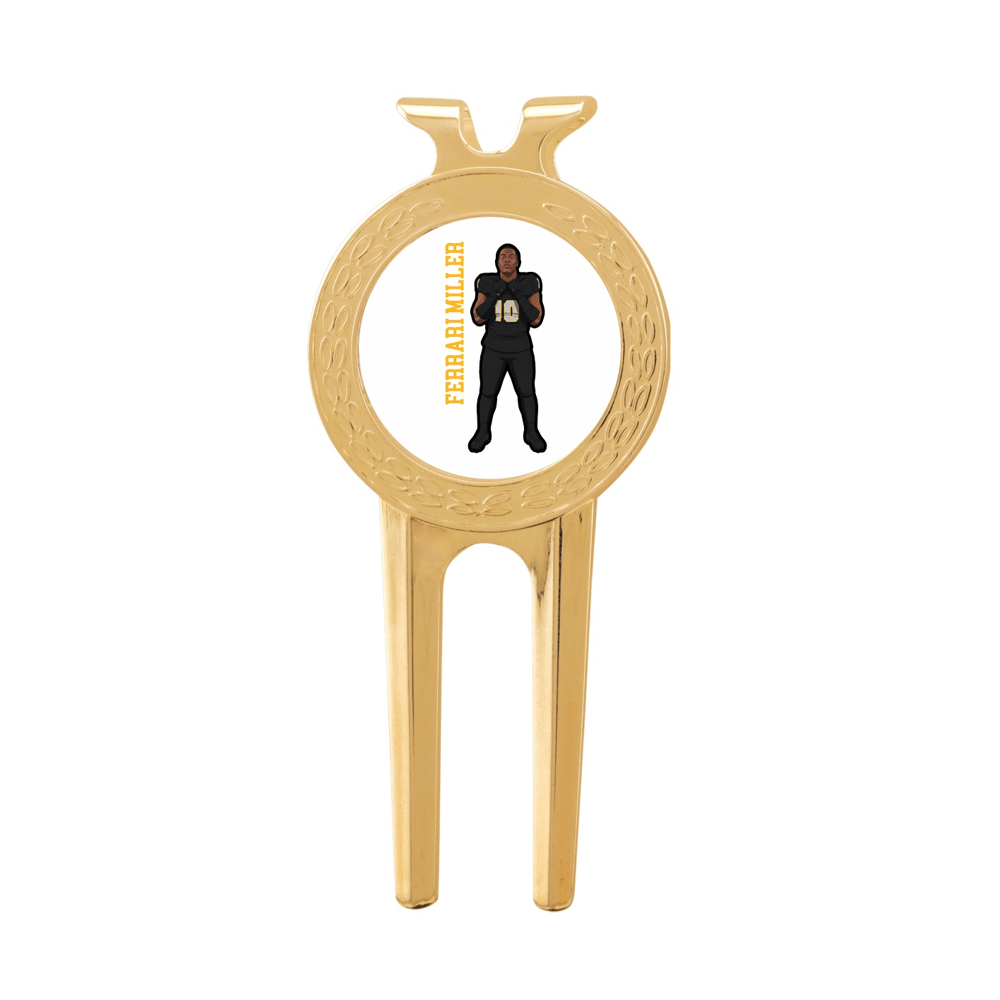 Divot Tool with Ball Marker — Name Vertical in Classic