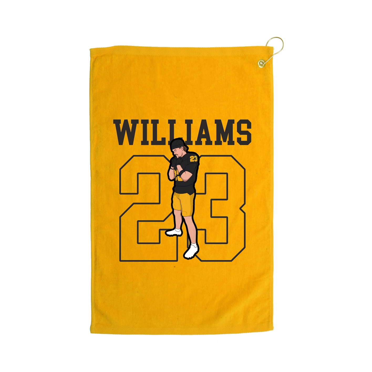 Golf Towel — Shirsey in Gold