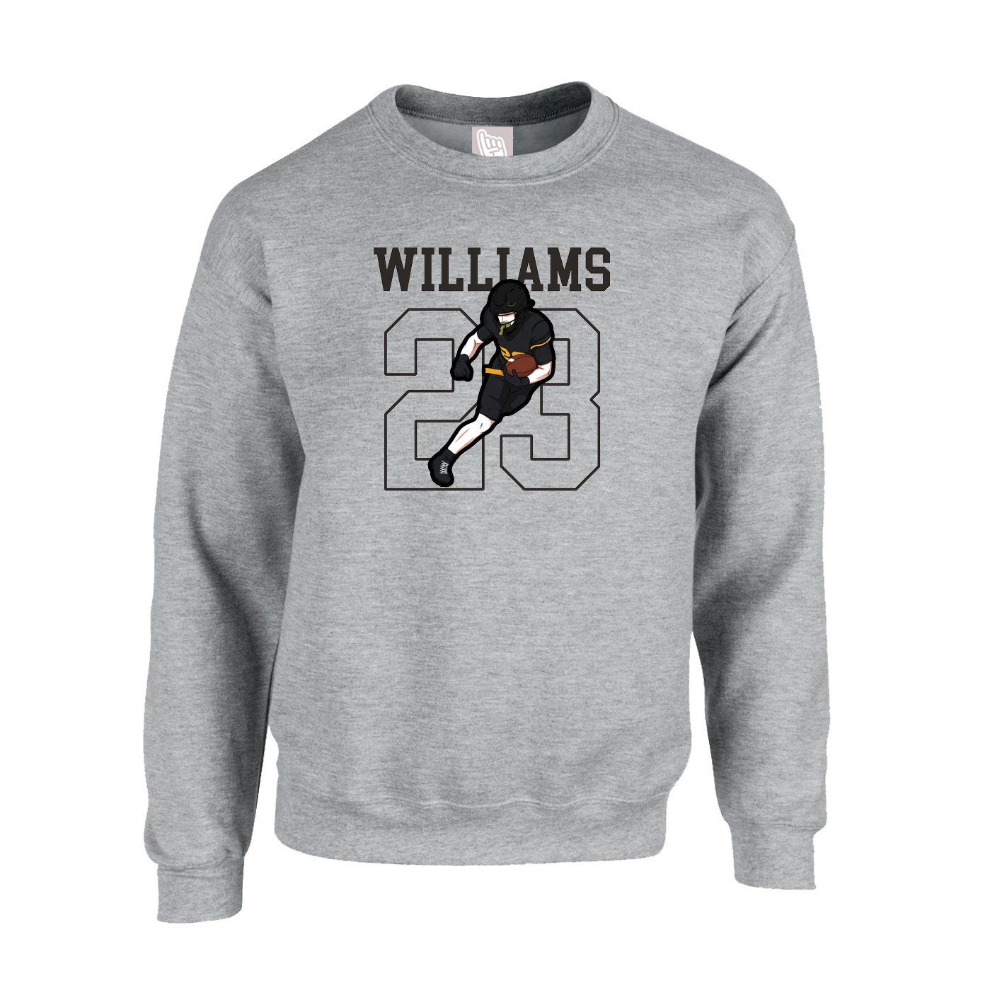 Fleece Crew — Shirsey in Grey