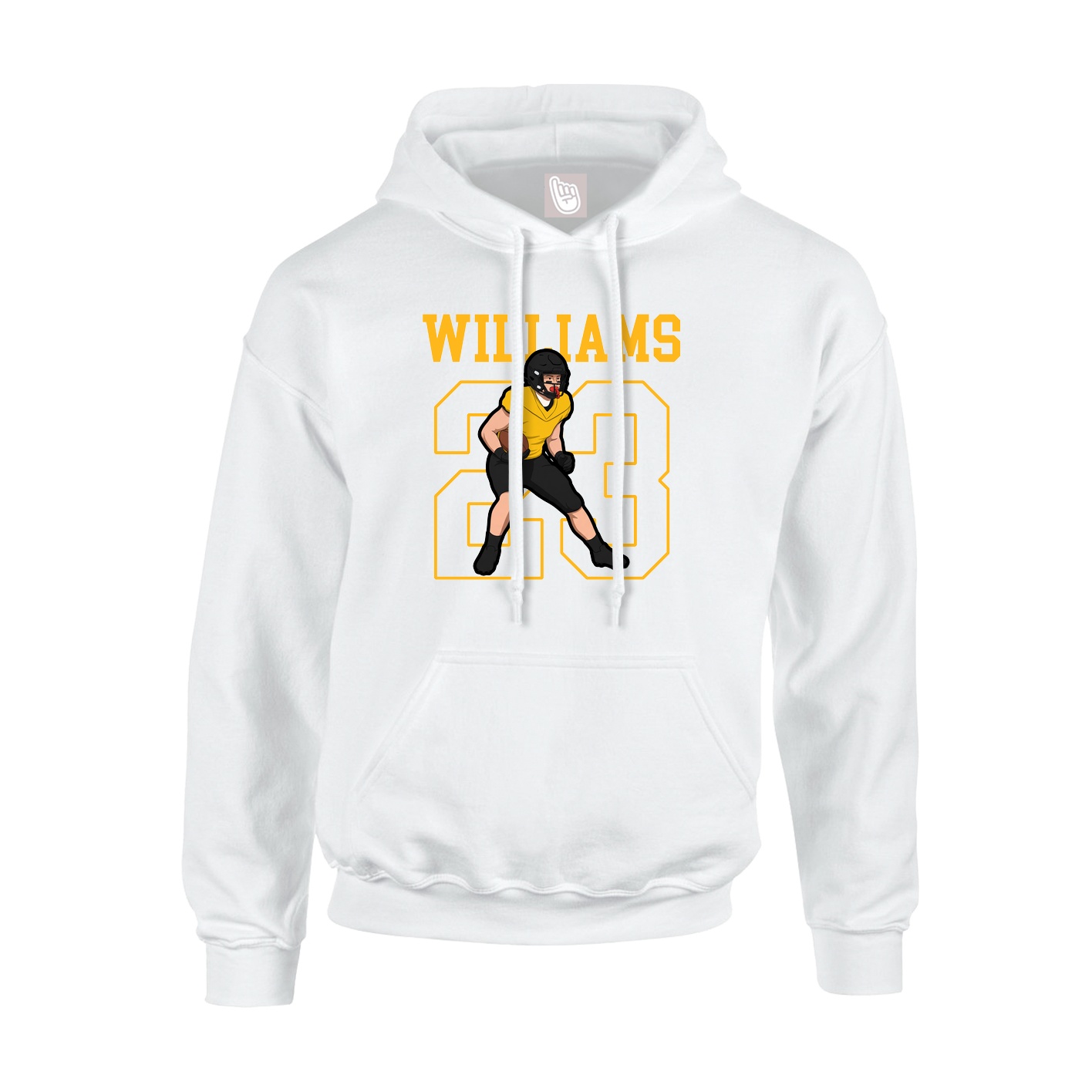 Youth Hoodie — Shirsey in White