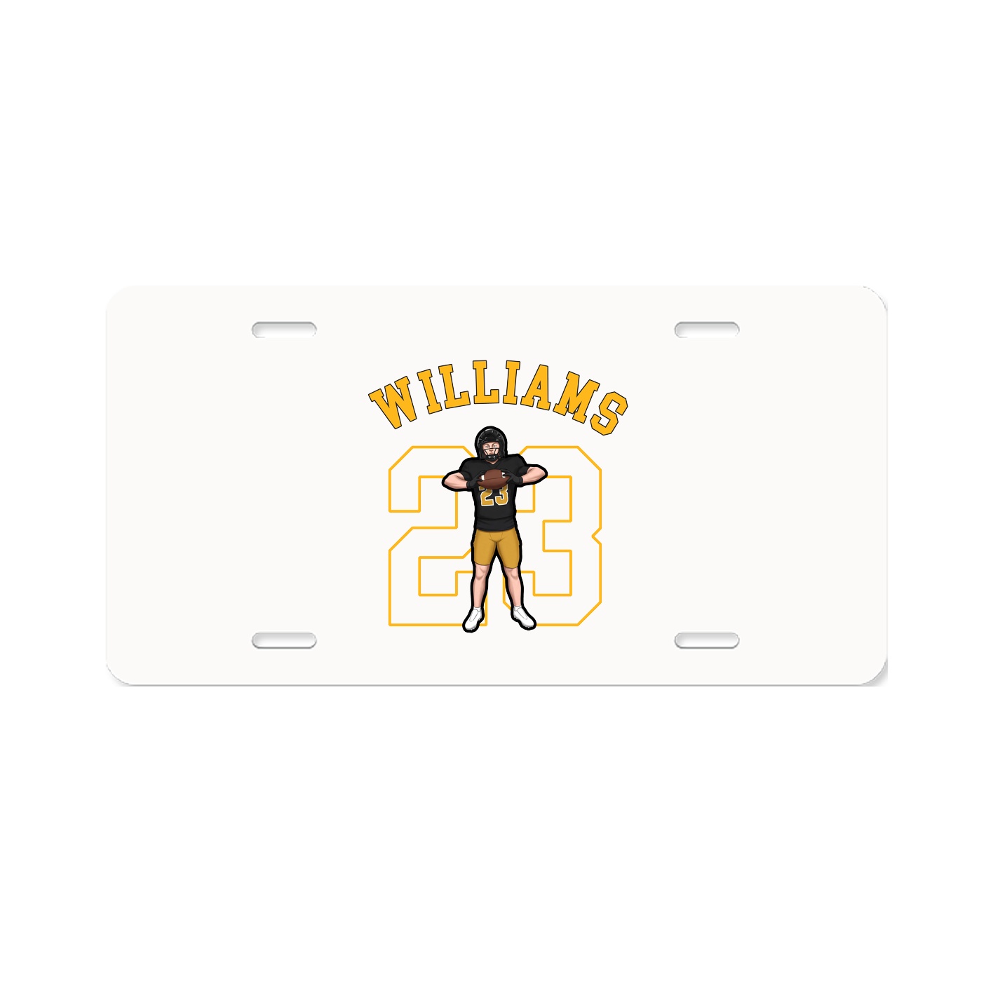 License Plate — Shirsey Arch in Classic