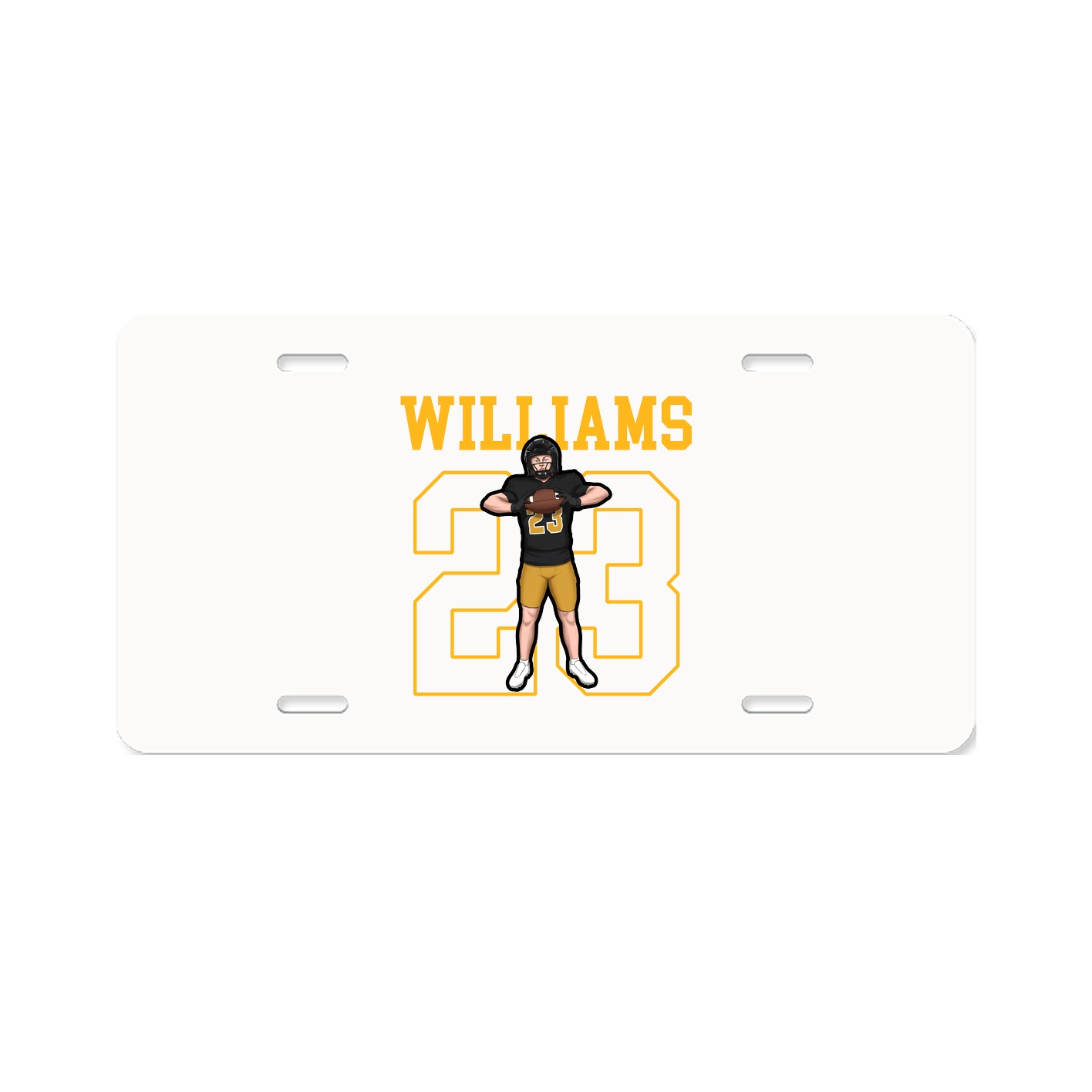 License Plate — Shirsey in Classic