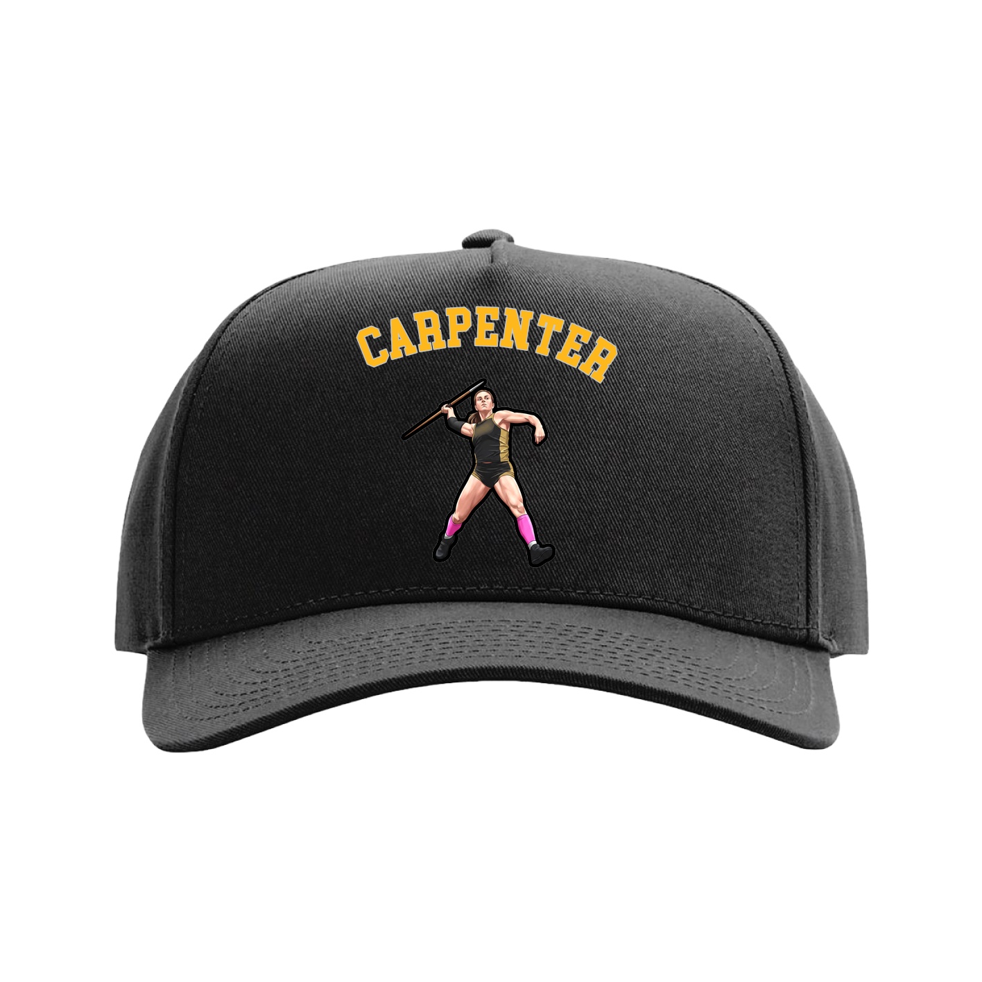 Full Fabric Five-Panel Champ Cap
