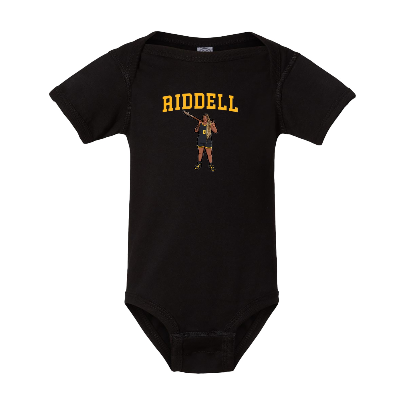 Baby Onesie — Shirsey in Black